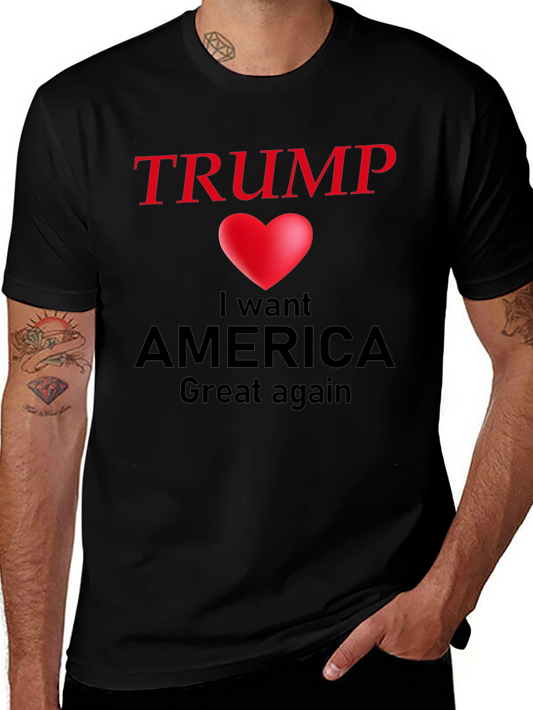 Trump Heart America T-Shirt
