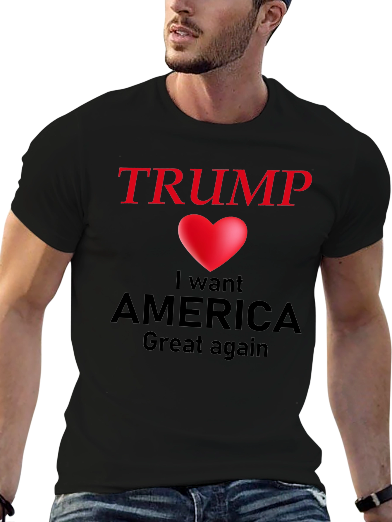 Trump Heart America T-Shirt