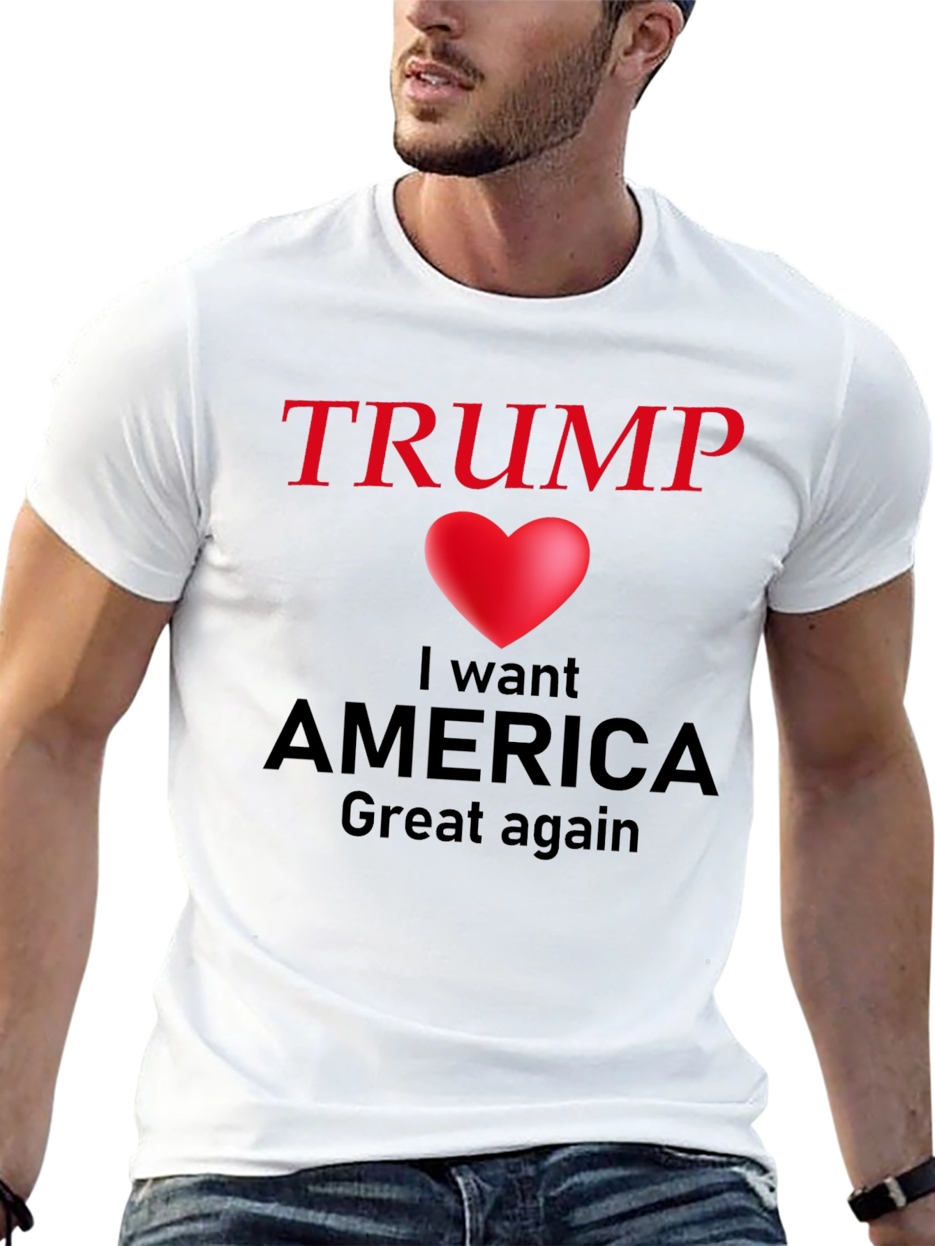 Trump Heart America T-Shirt