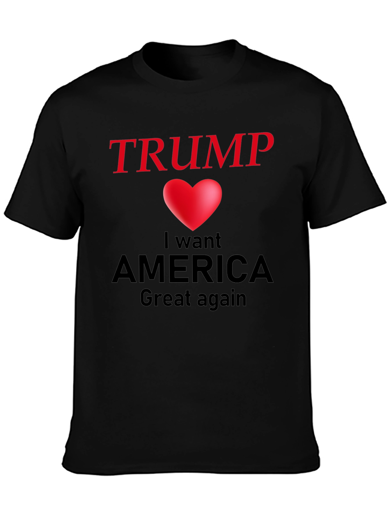 Trump Heart America T-Shirt