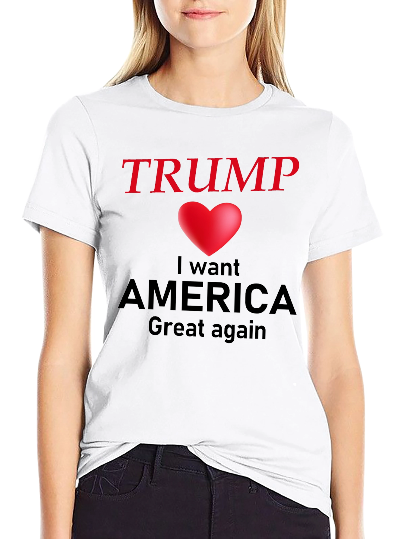 Trump Heart America T-Shirt