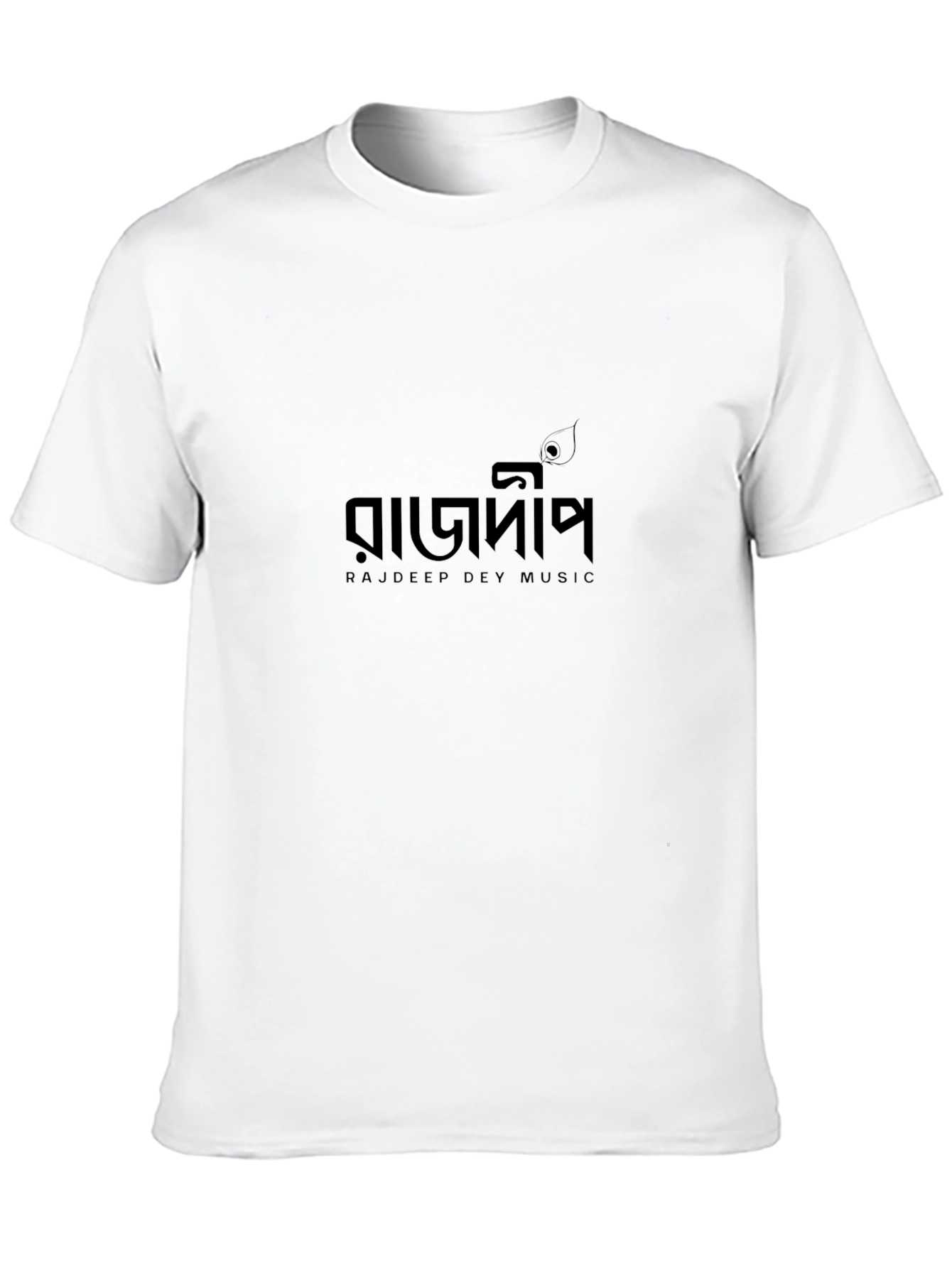 Rajdeep Dey Music Black T-Shirt