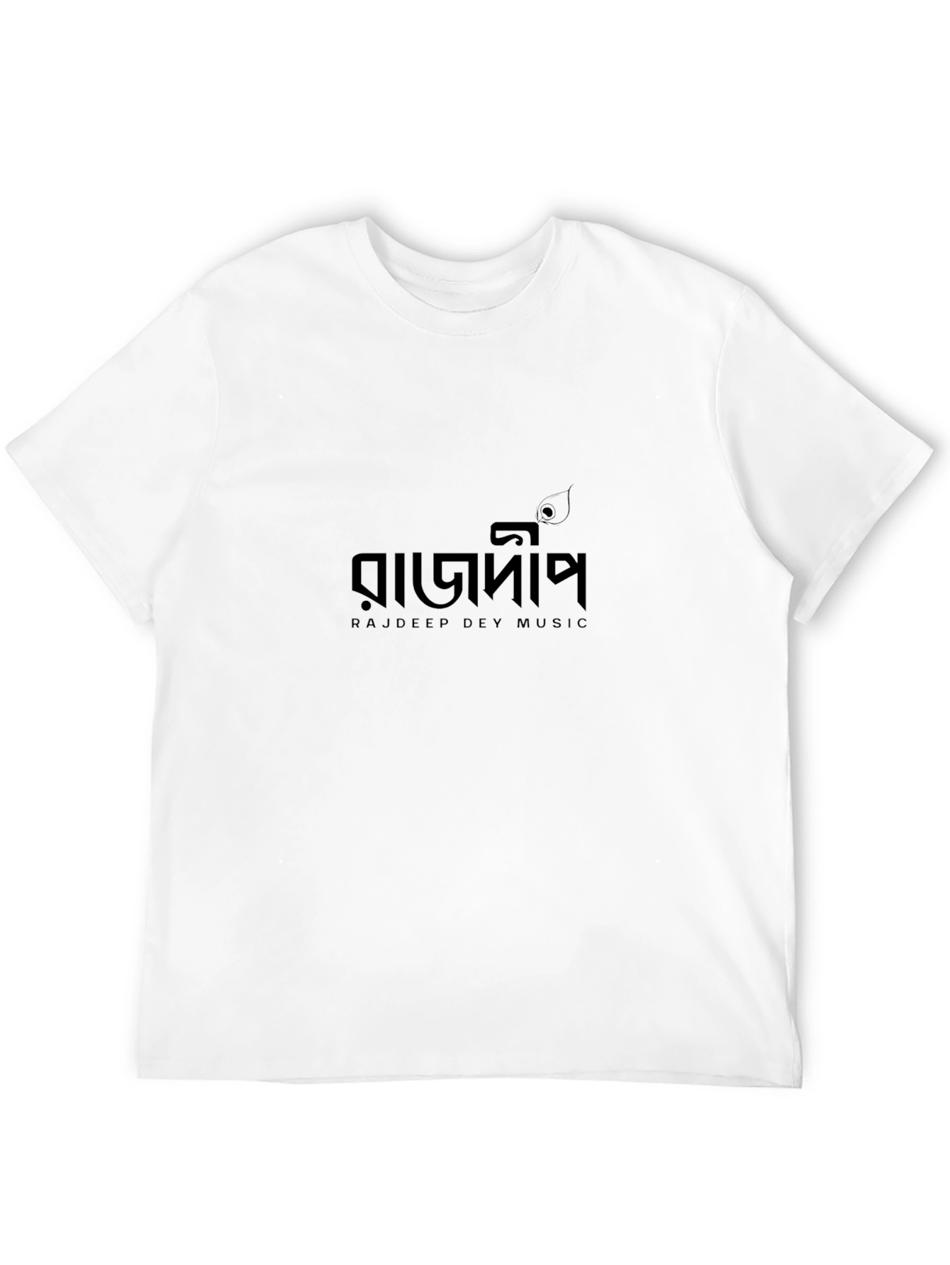 Rajdeep Dey Music Black T-Shirt