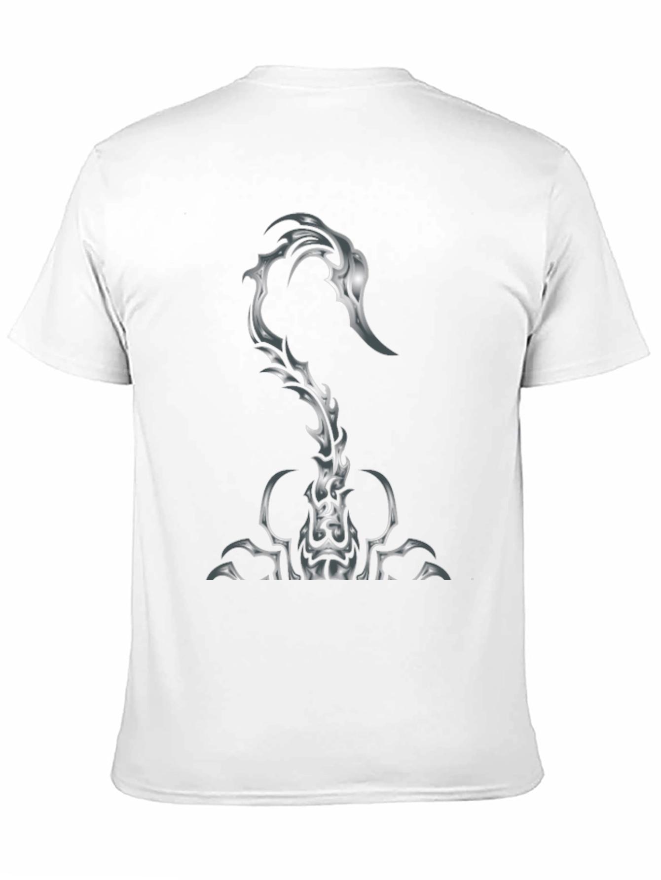 Scorpion Graphic Print Black T-Shirt