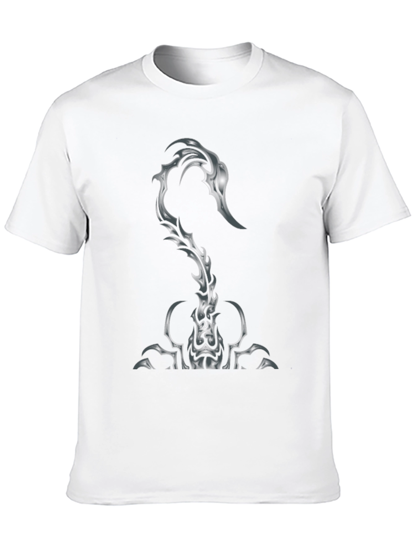 Scorpion Graphic Print Black T-Shirt