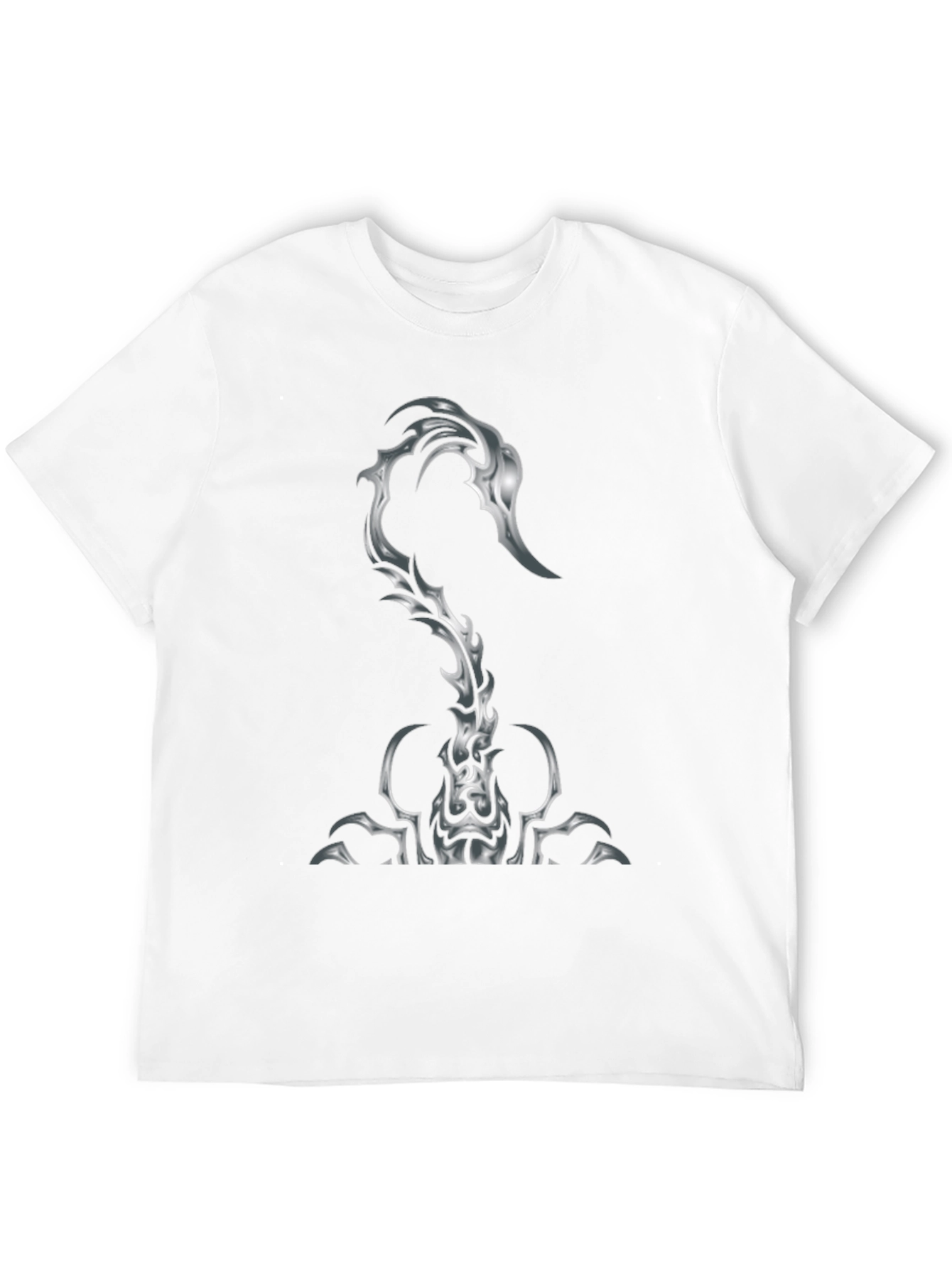 Scorpion Graphic Print Black T-Shirt