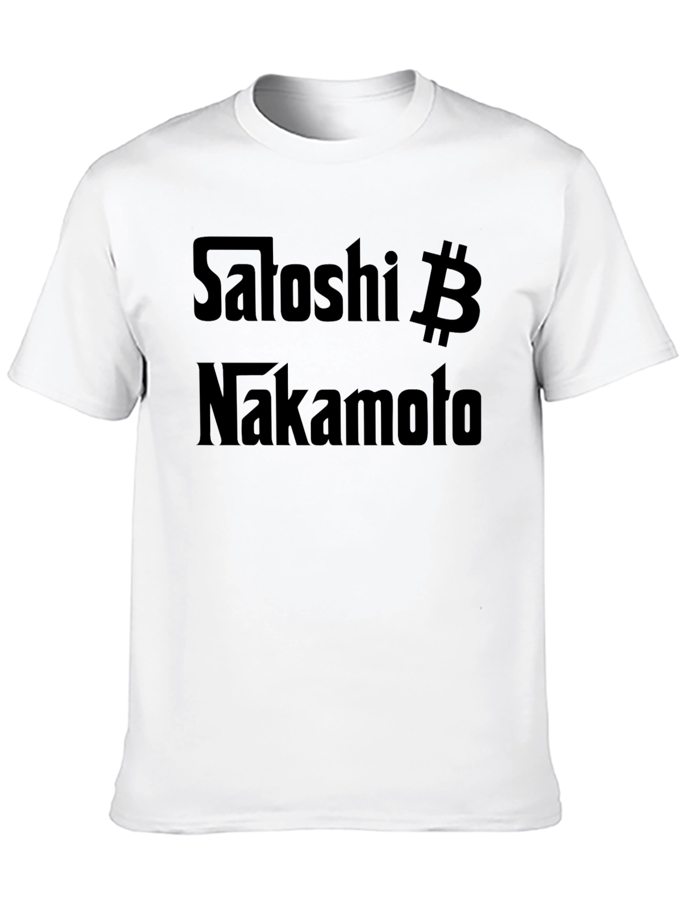 Satoshi Nakamoto Bitcoin Crypto T-Shirt