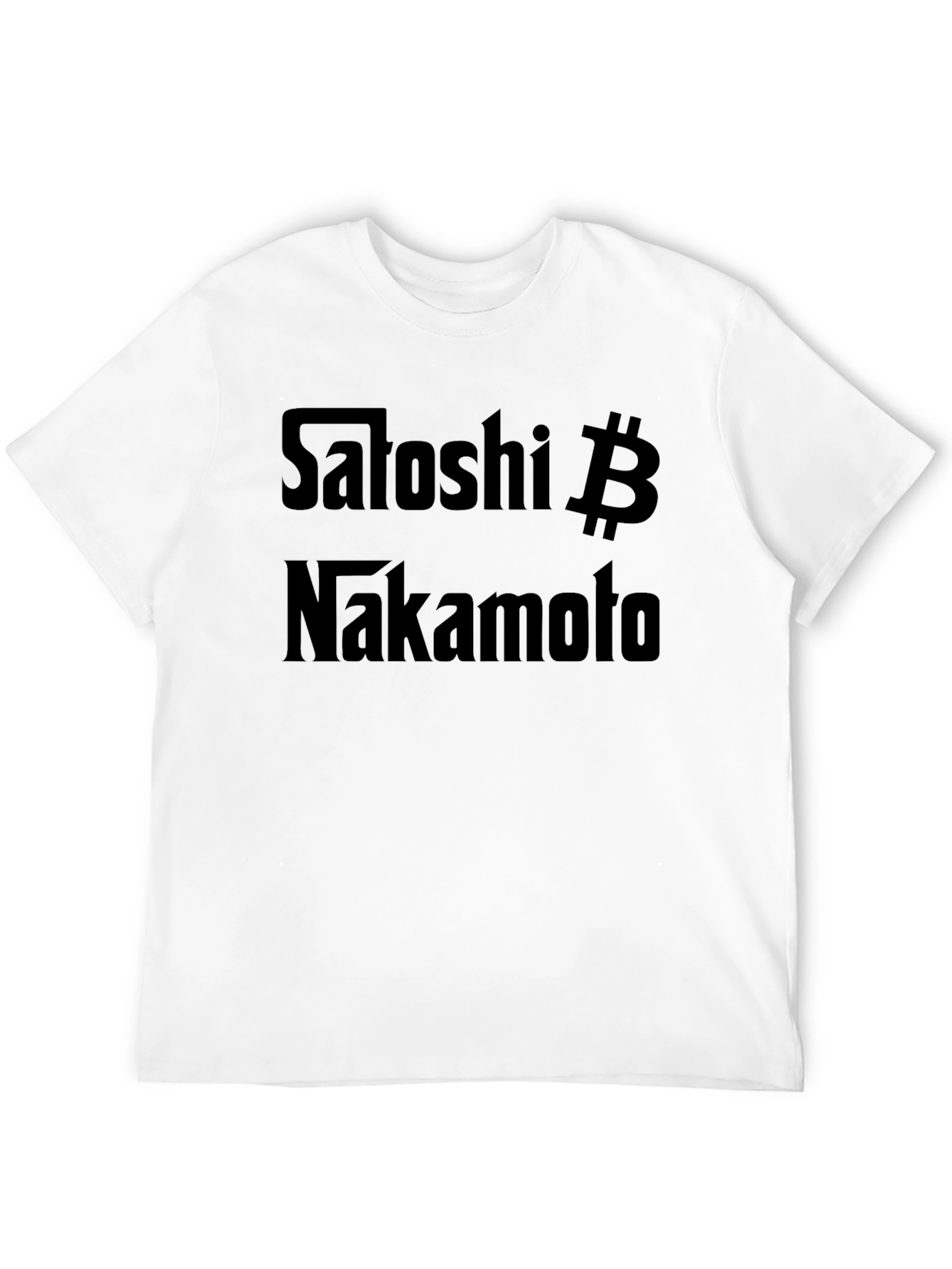 Satoshi Nakamoto Bitcoin Crypto T-Shirt