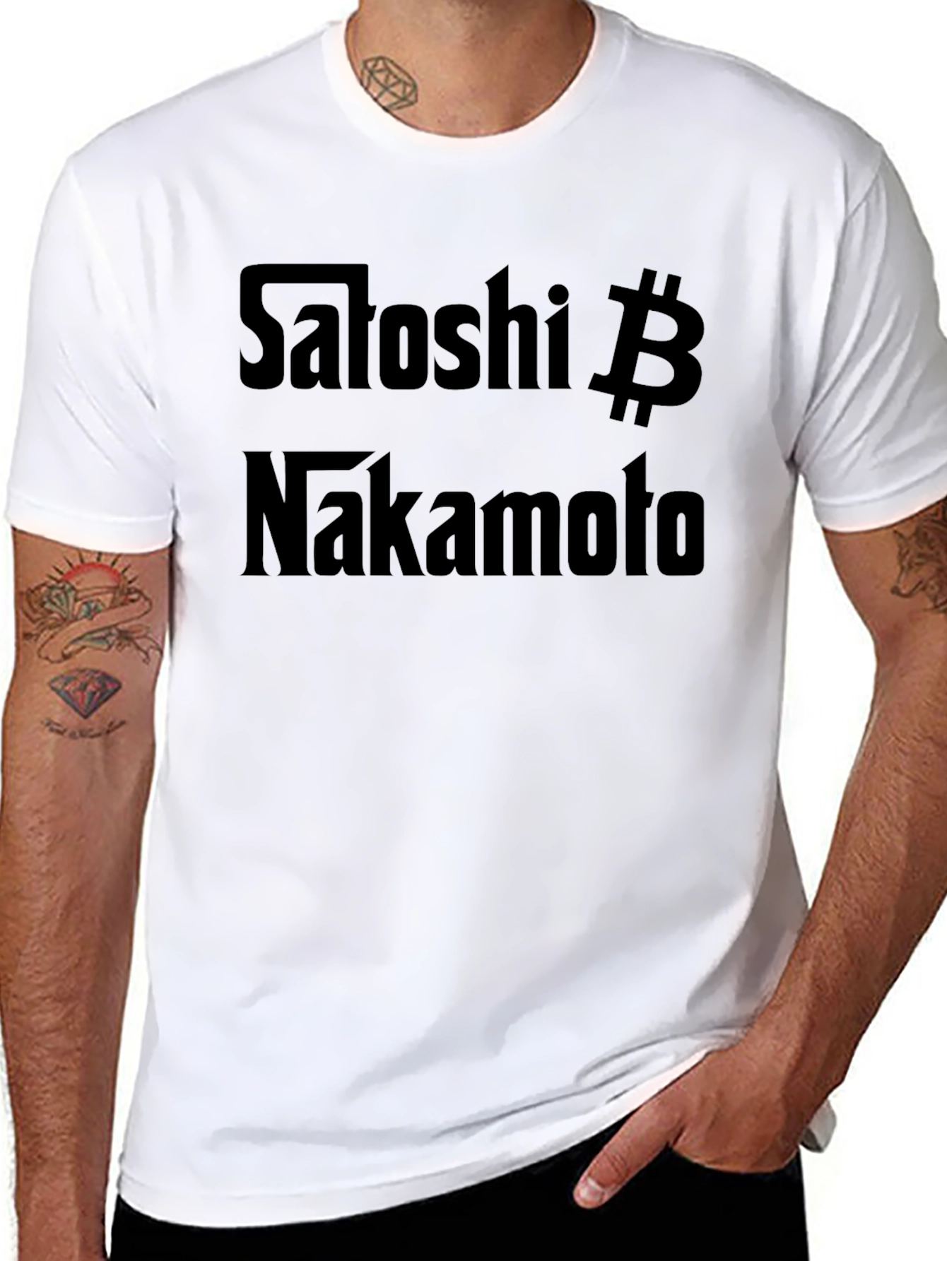 Satoshi Nakamoto Bitcoin Crypto T-Shirt