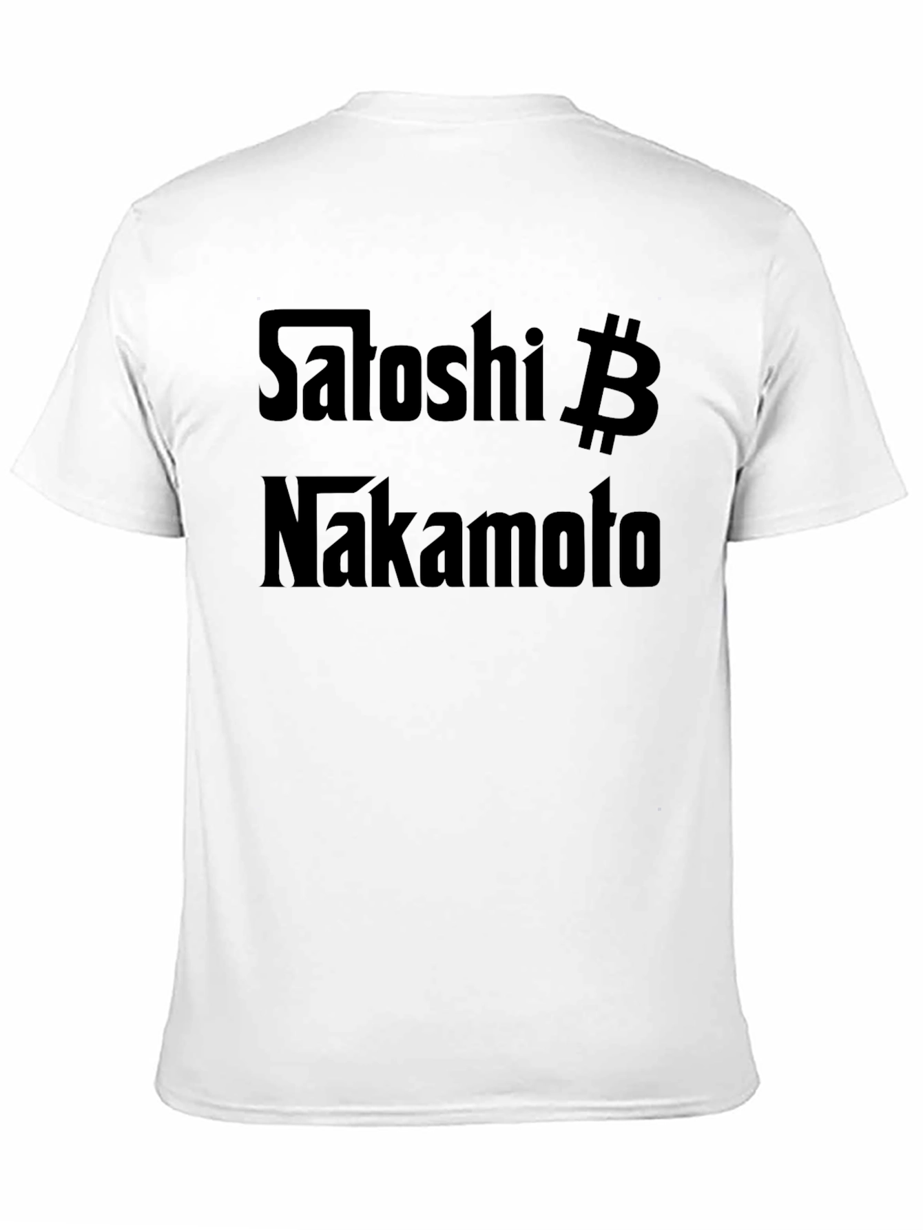 Satoshi Nakamoto Bitcoin Crypto T-Shirt