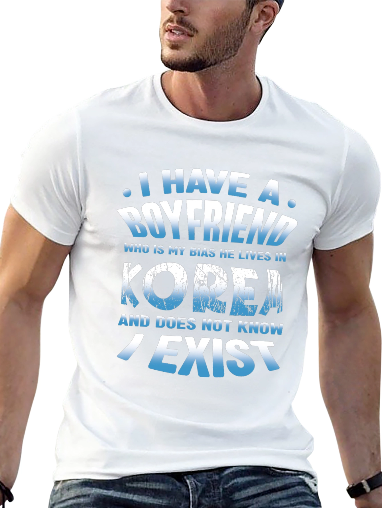 Boyfriend in Korea Graphic Tee