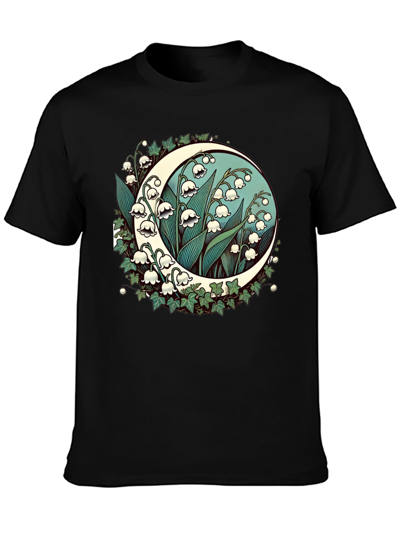 Lily of the Valley Moon Graphic Tee