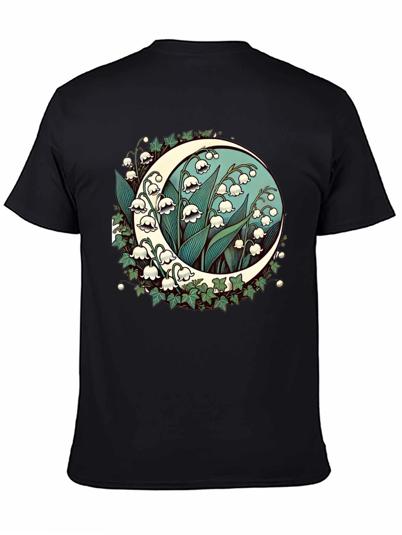 Lily of the Valley Moon Graphic Tee