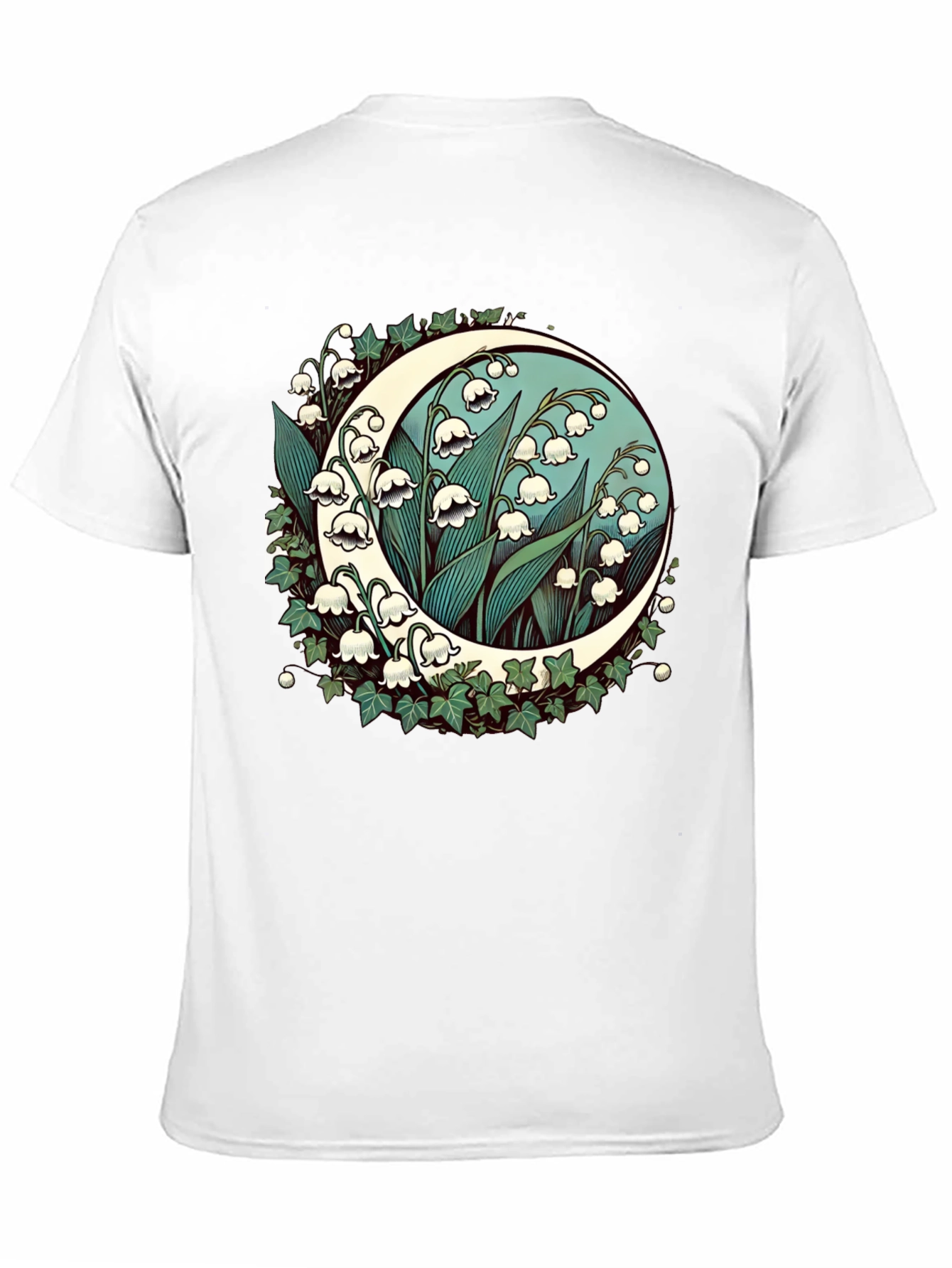 Lily of the Valley Moon Graphic Tee