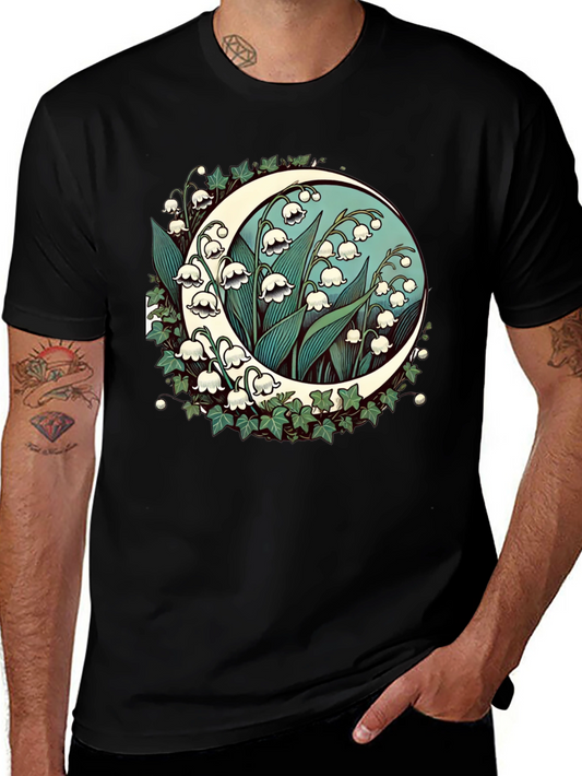 Lily of the Valley Moon Graphic Tee