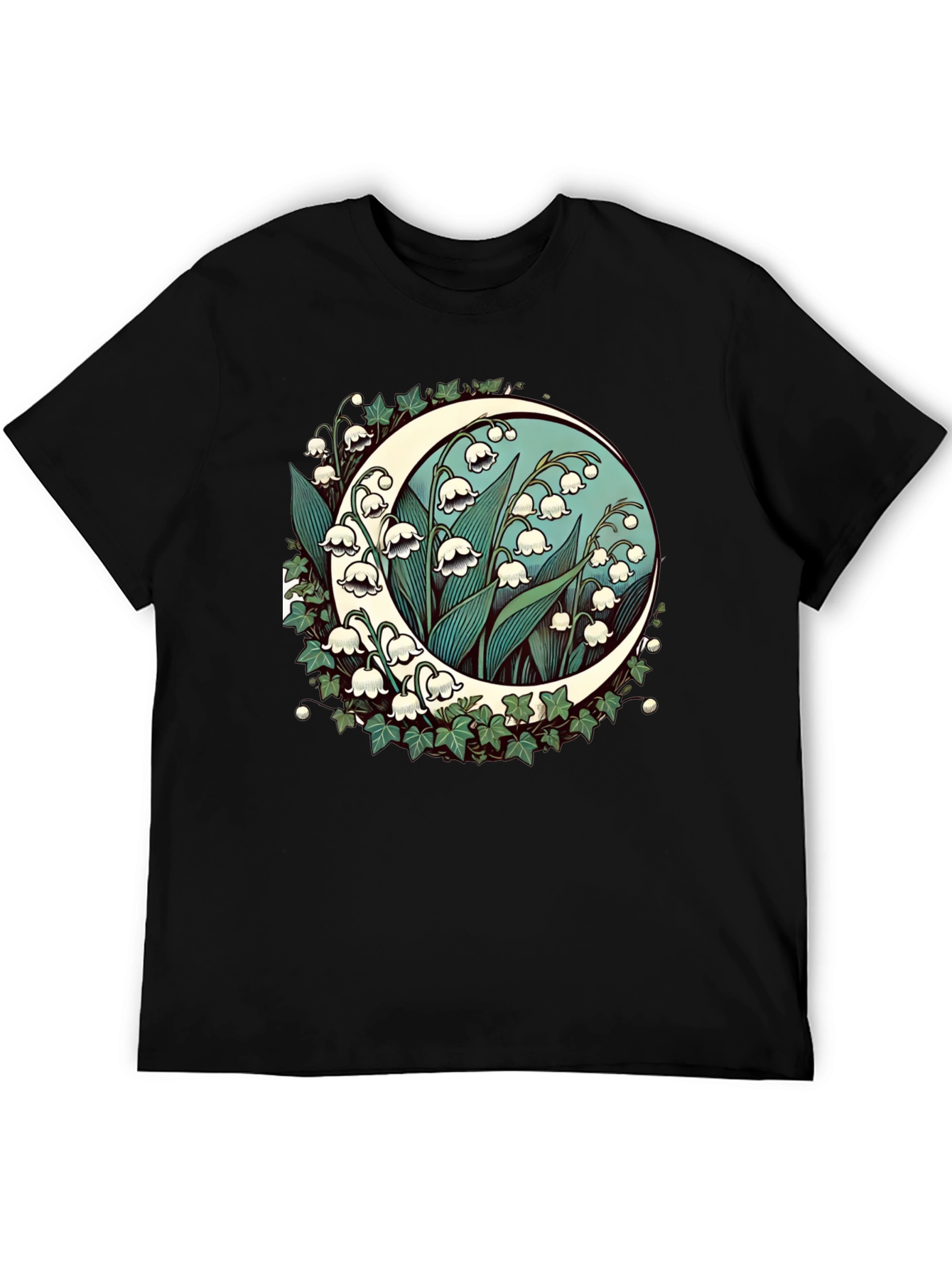 Lily of the Valley Moon Graphic Tee
