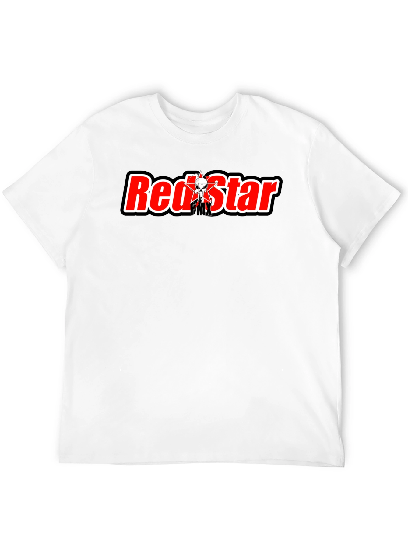 Red Star Graphic Tee - Stylish Mens Black T-Shirt