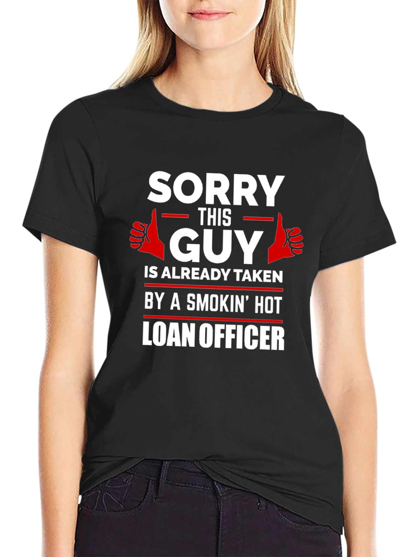 Sorry This Guy Is Taken Funny Graphic T-Shirt