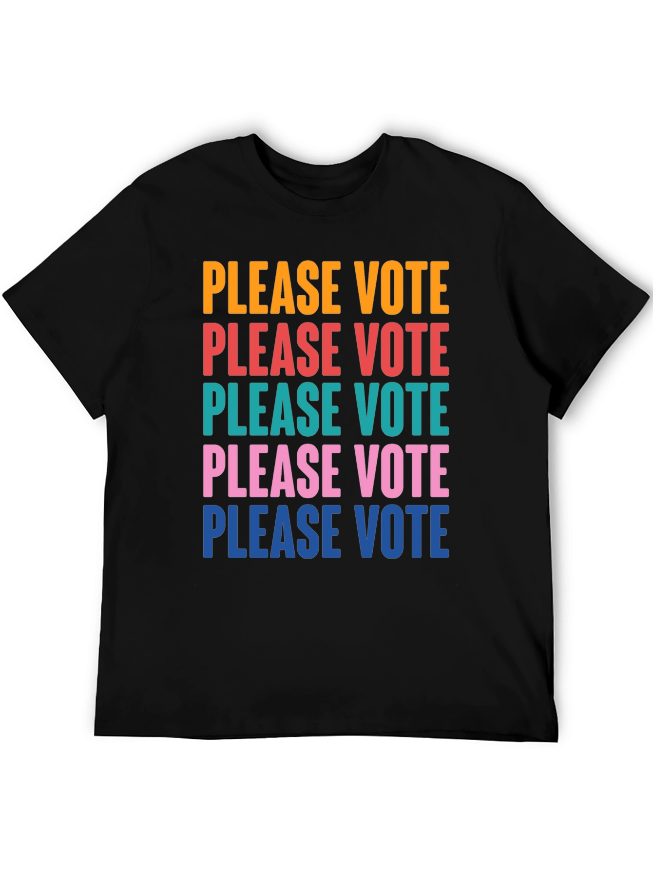 Please Vote Graphic Tee - Political Awareness