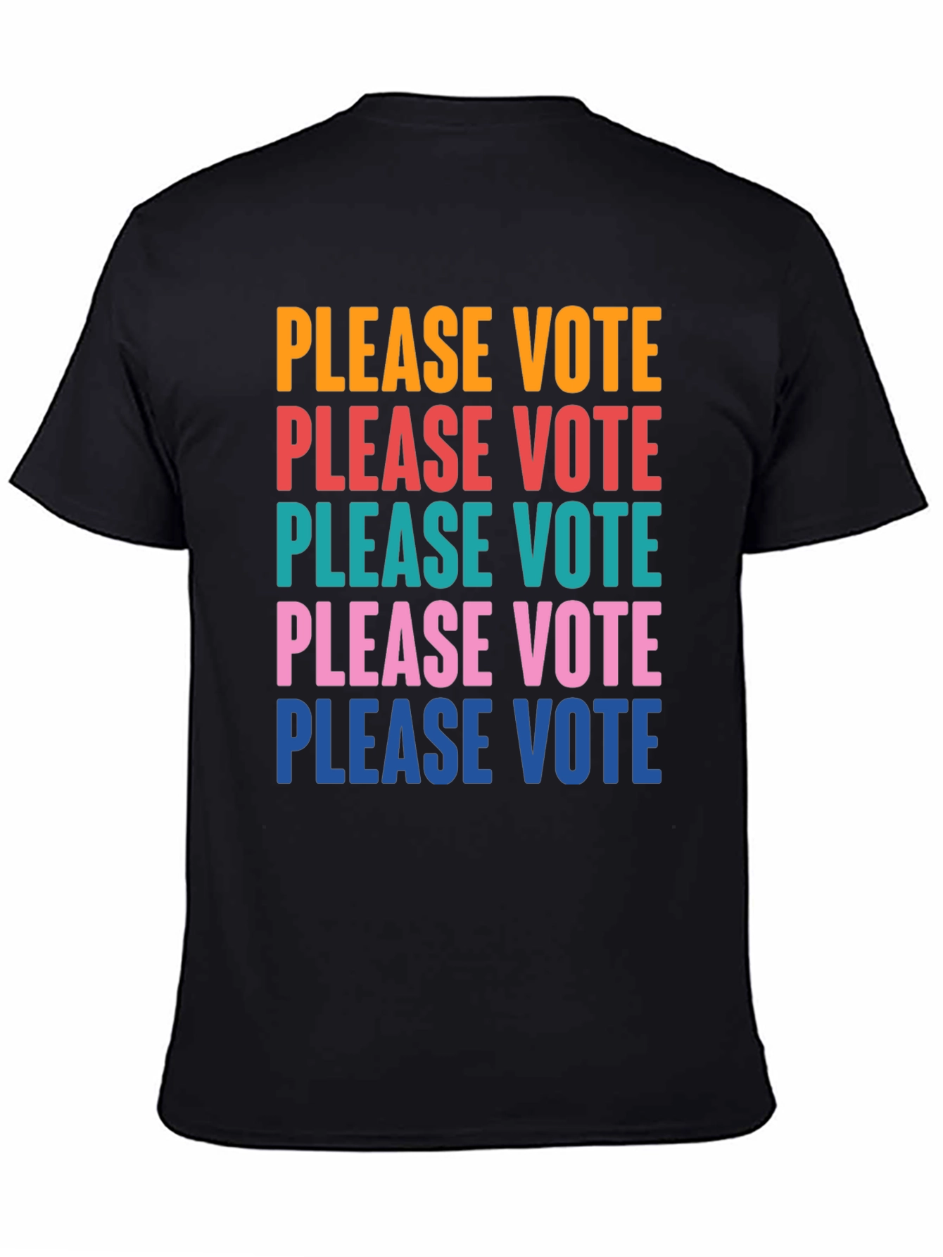 Please Vote Graphic Tee - Political Awareness