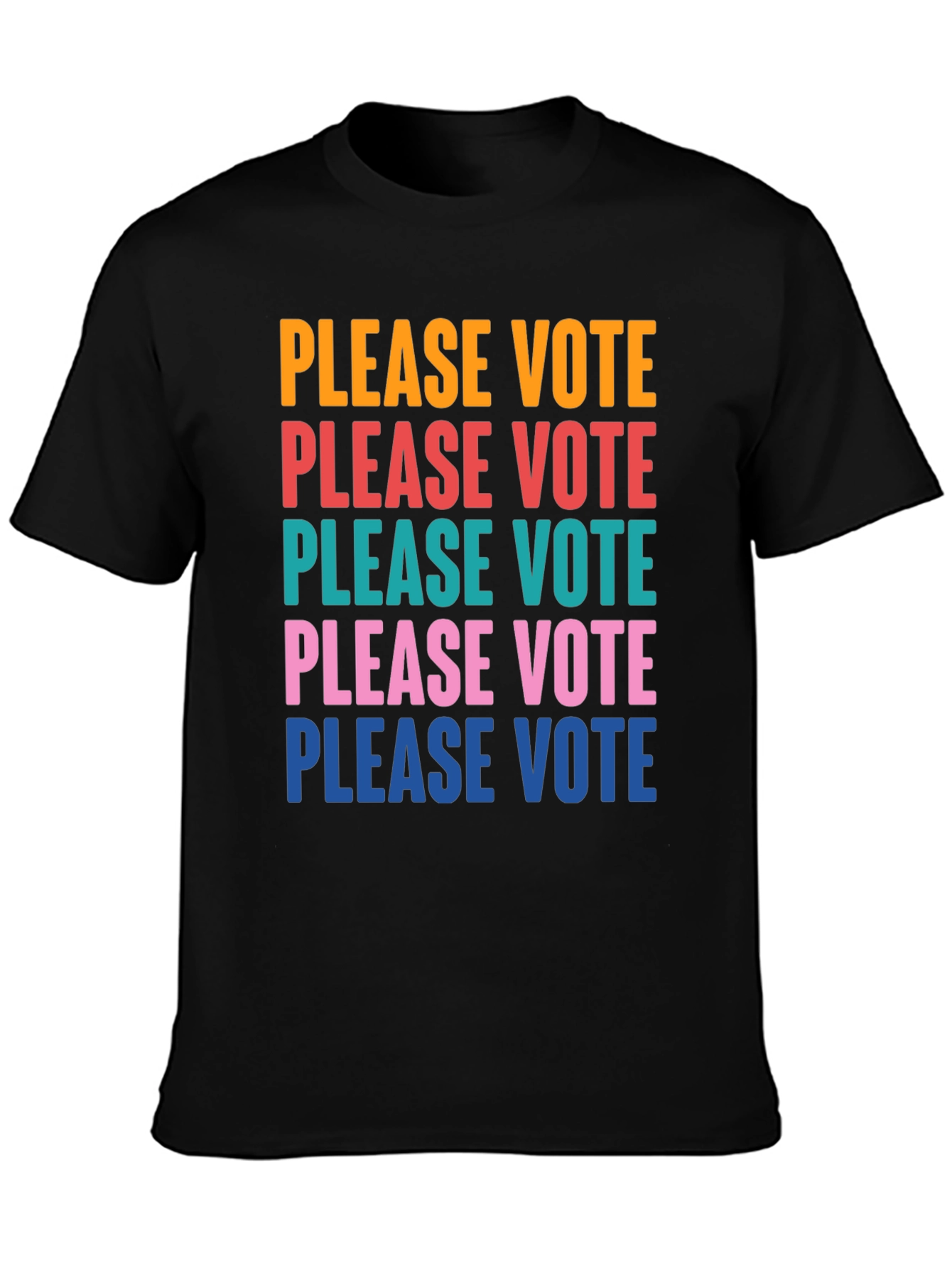 Please Vote Graphic Tee - Political Awareness