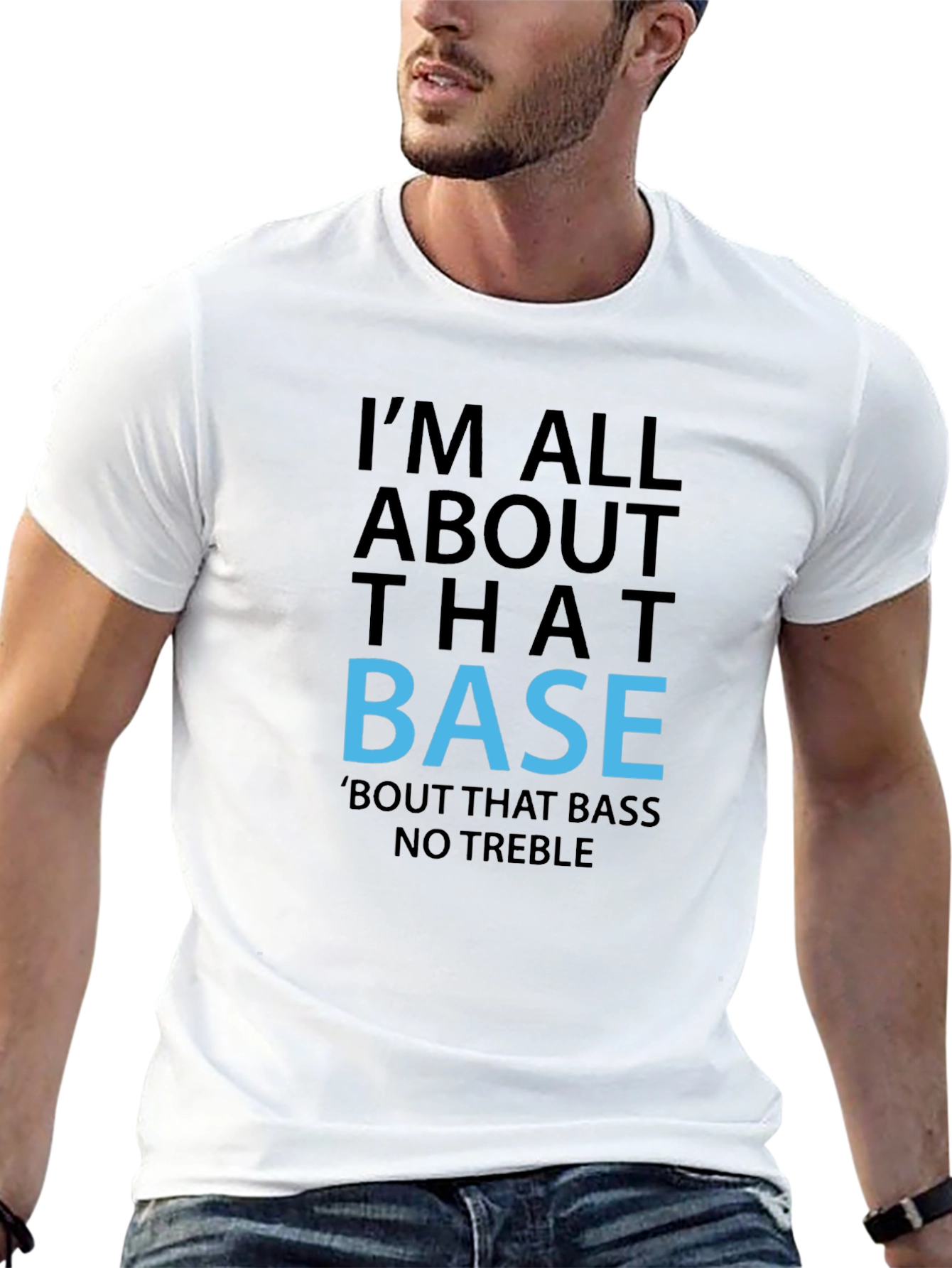 Im All About That Bass Black T-Shirt