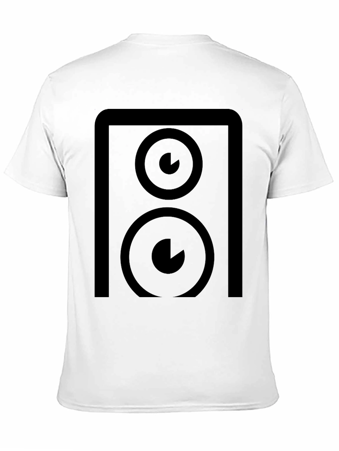 Speaker Graphic Black T-Shirt