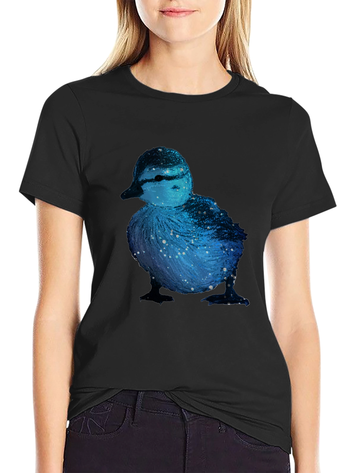 Cosmic Duckling Graphic T-Shirt