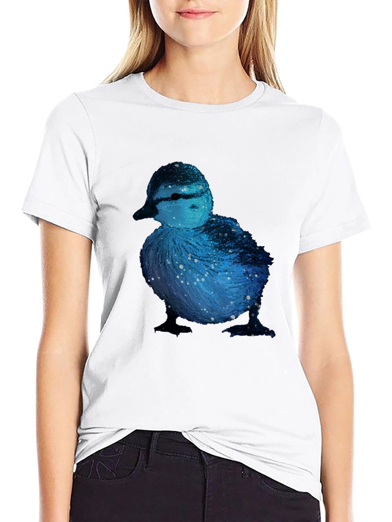 Cosmic Duckling Graphic T-Shirt