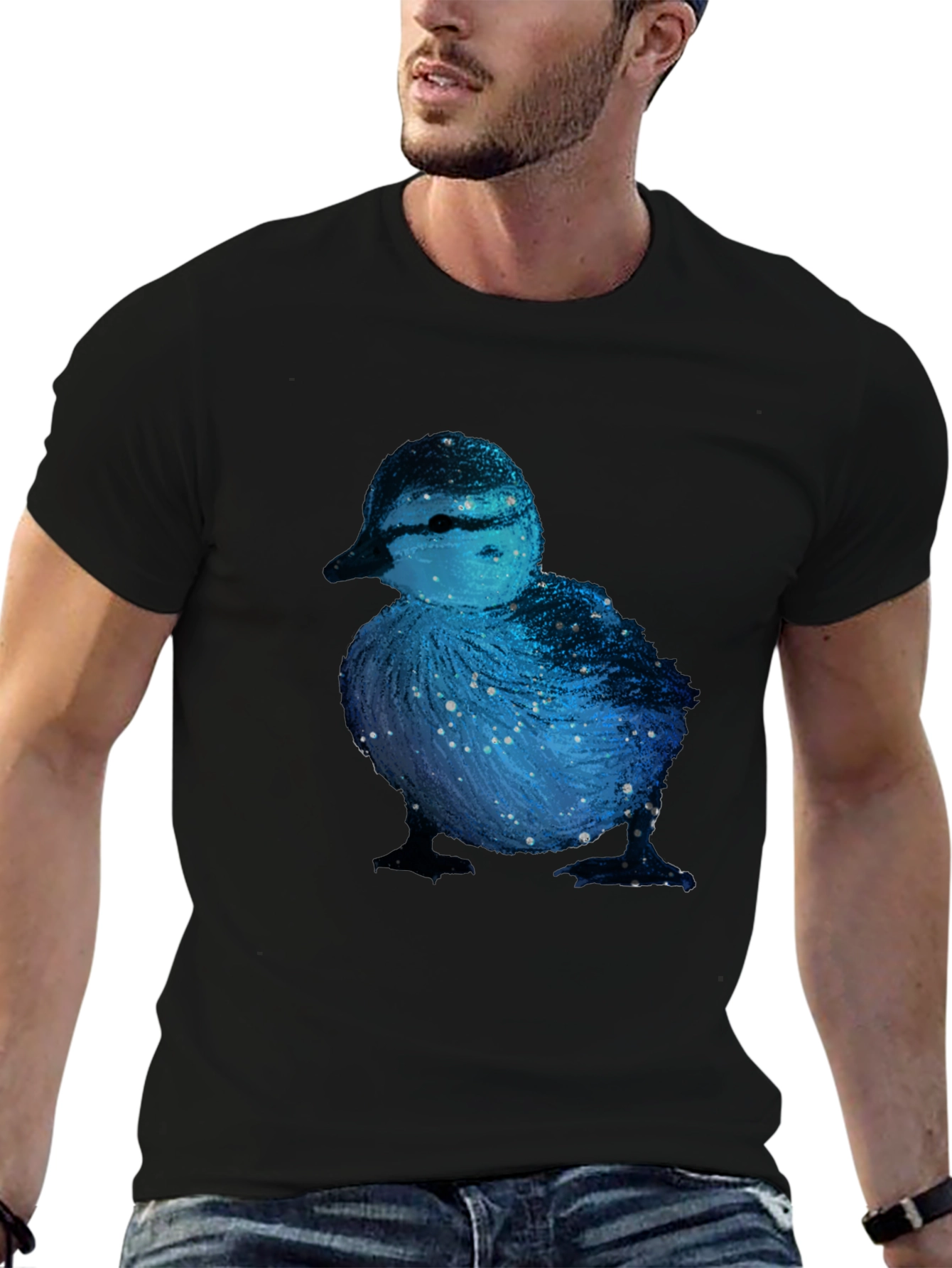 Cosmic Duckling Graphic T-Shirt