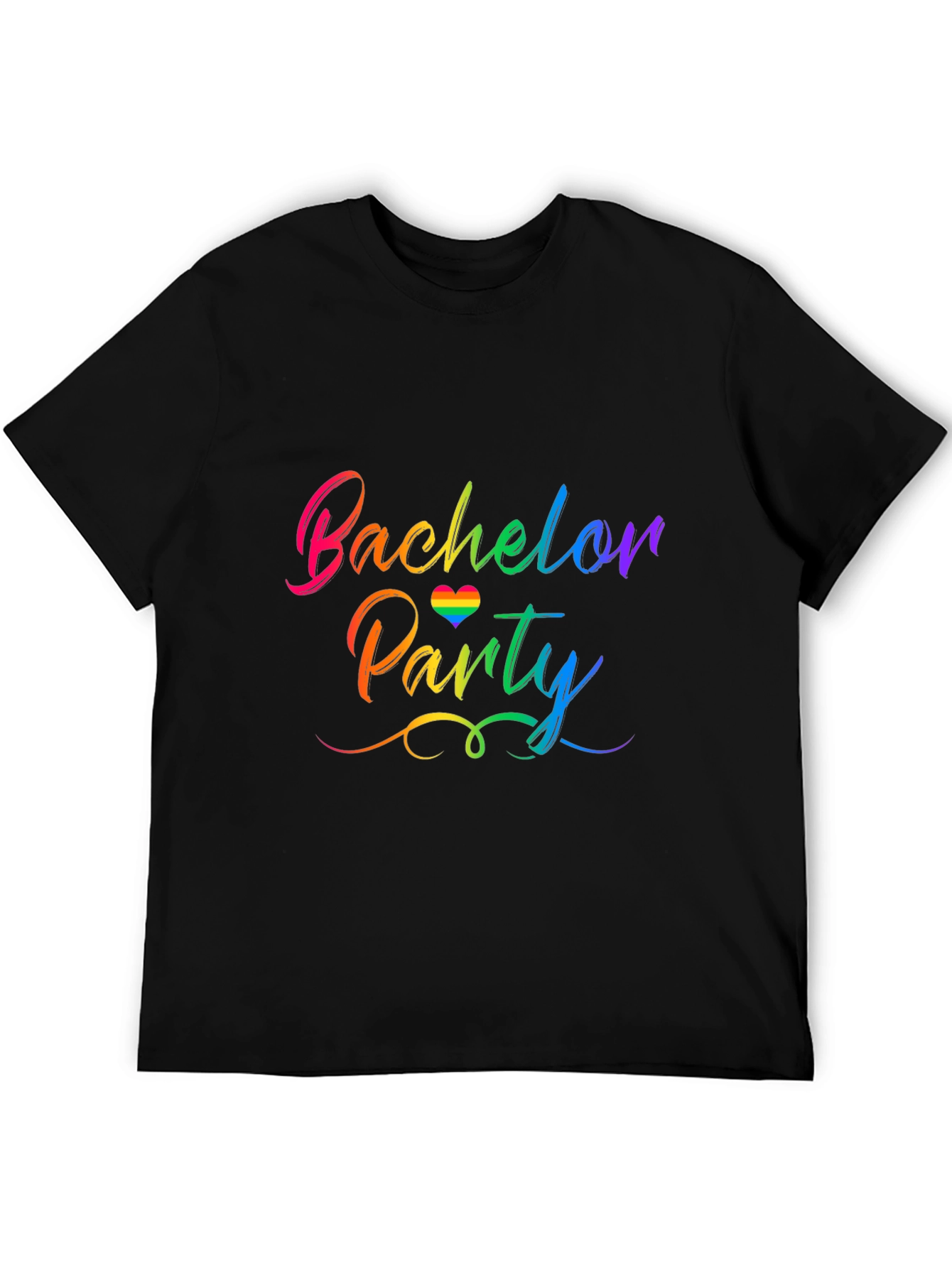 Rainbow Bachelor Party T-Shirt