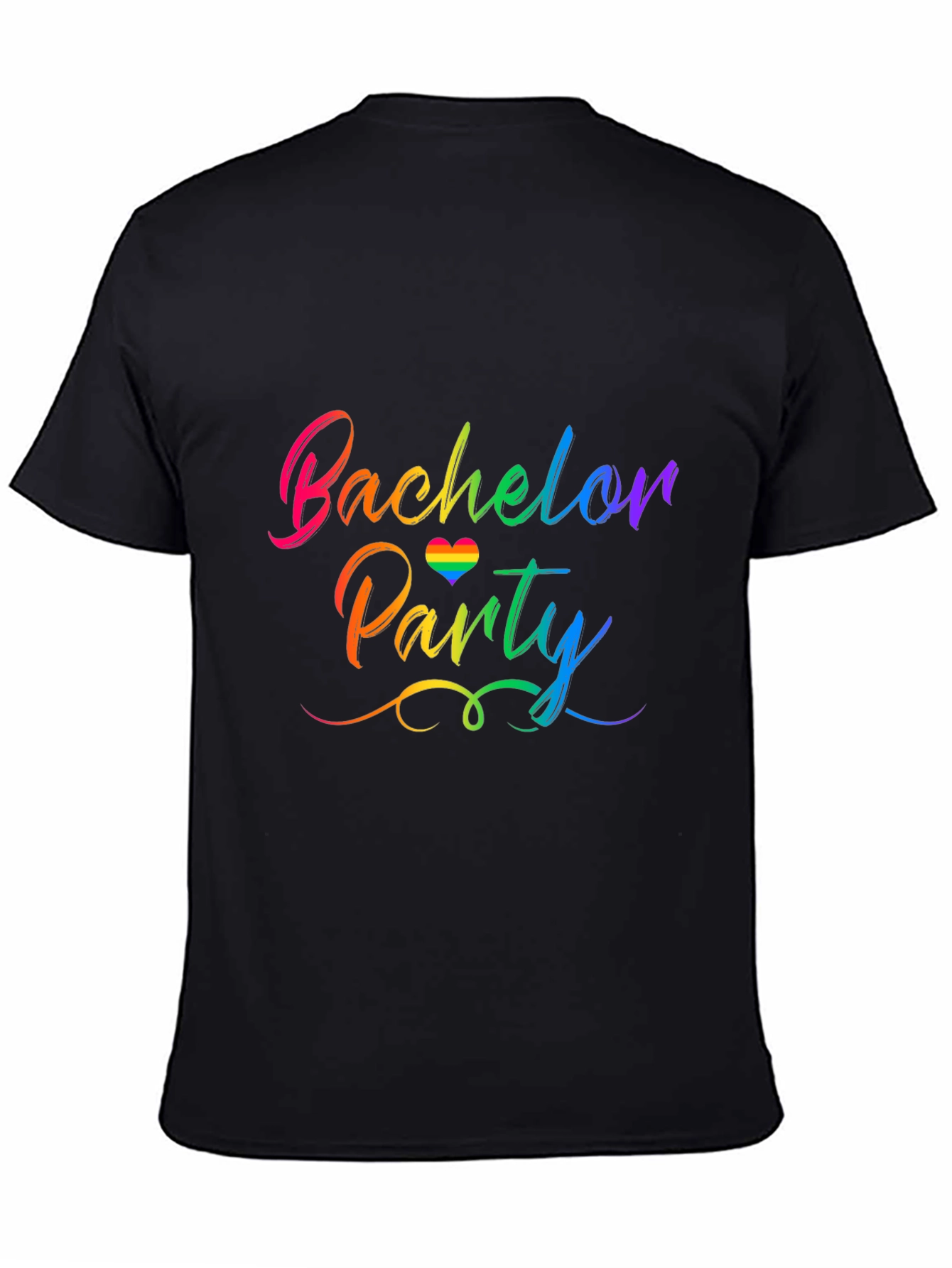 Rainbow Bachelor Party T-Shirt
