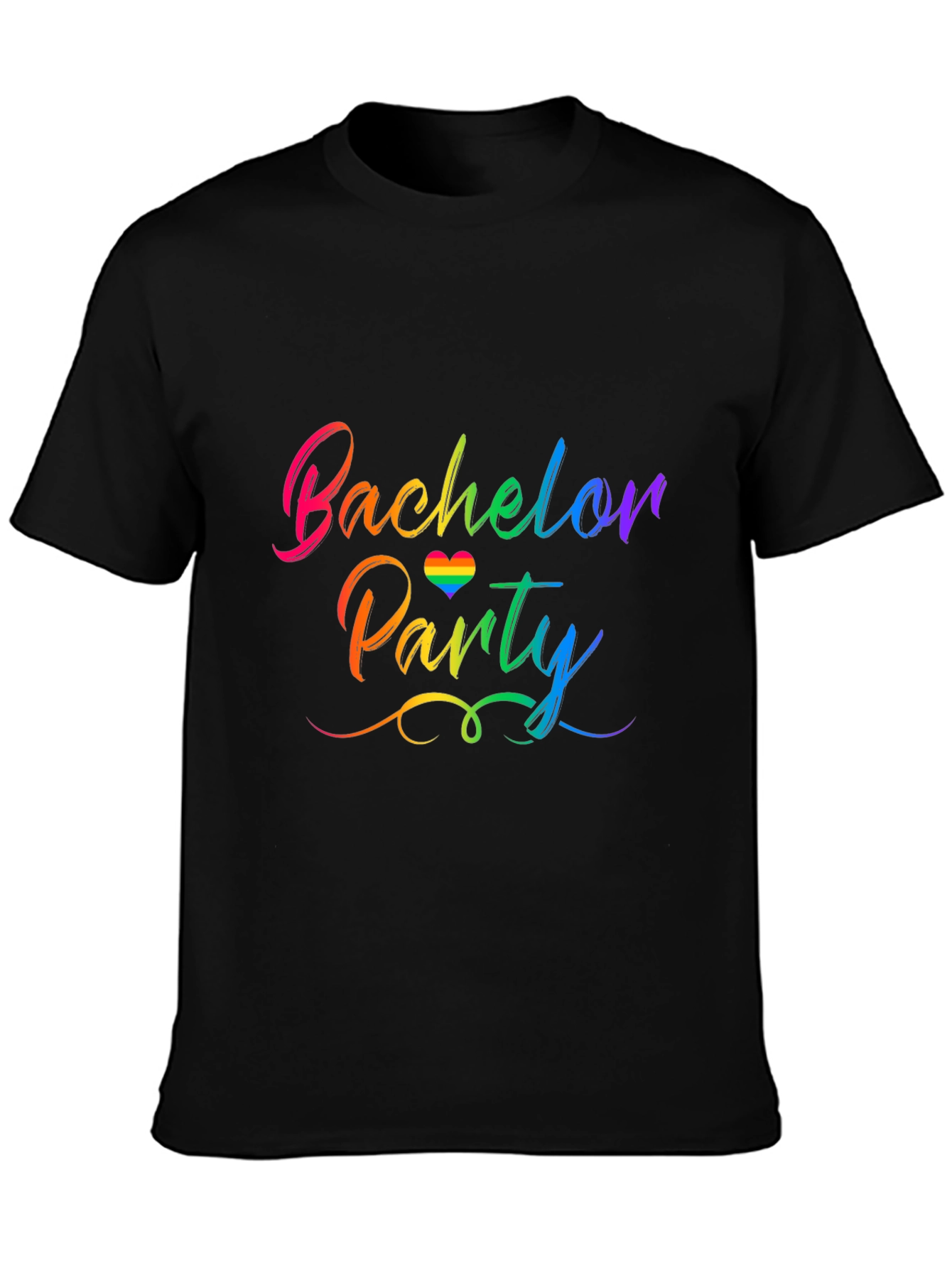 Rainbow Bachelor Party T-Shirt