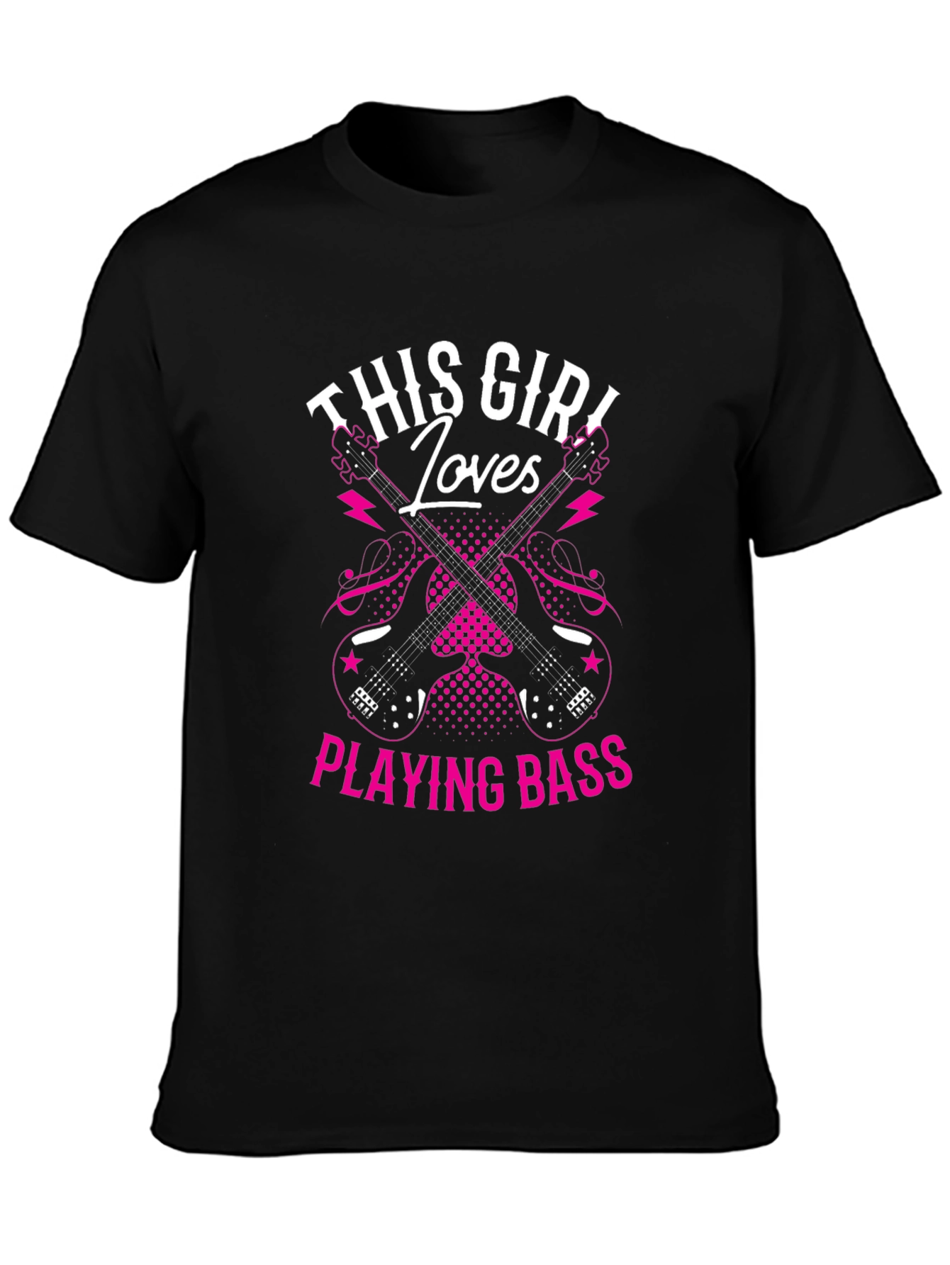 This Girl Loves Playing Bass T-Shirt