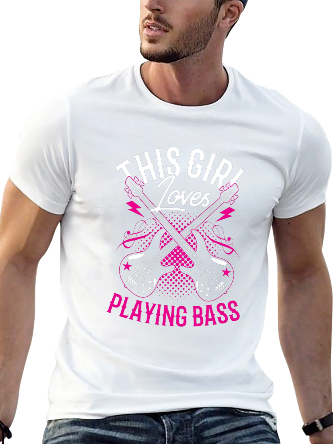 This Girl Loves Playing Bass T-Shirt