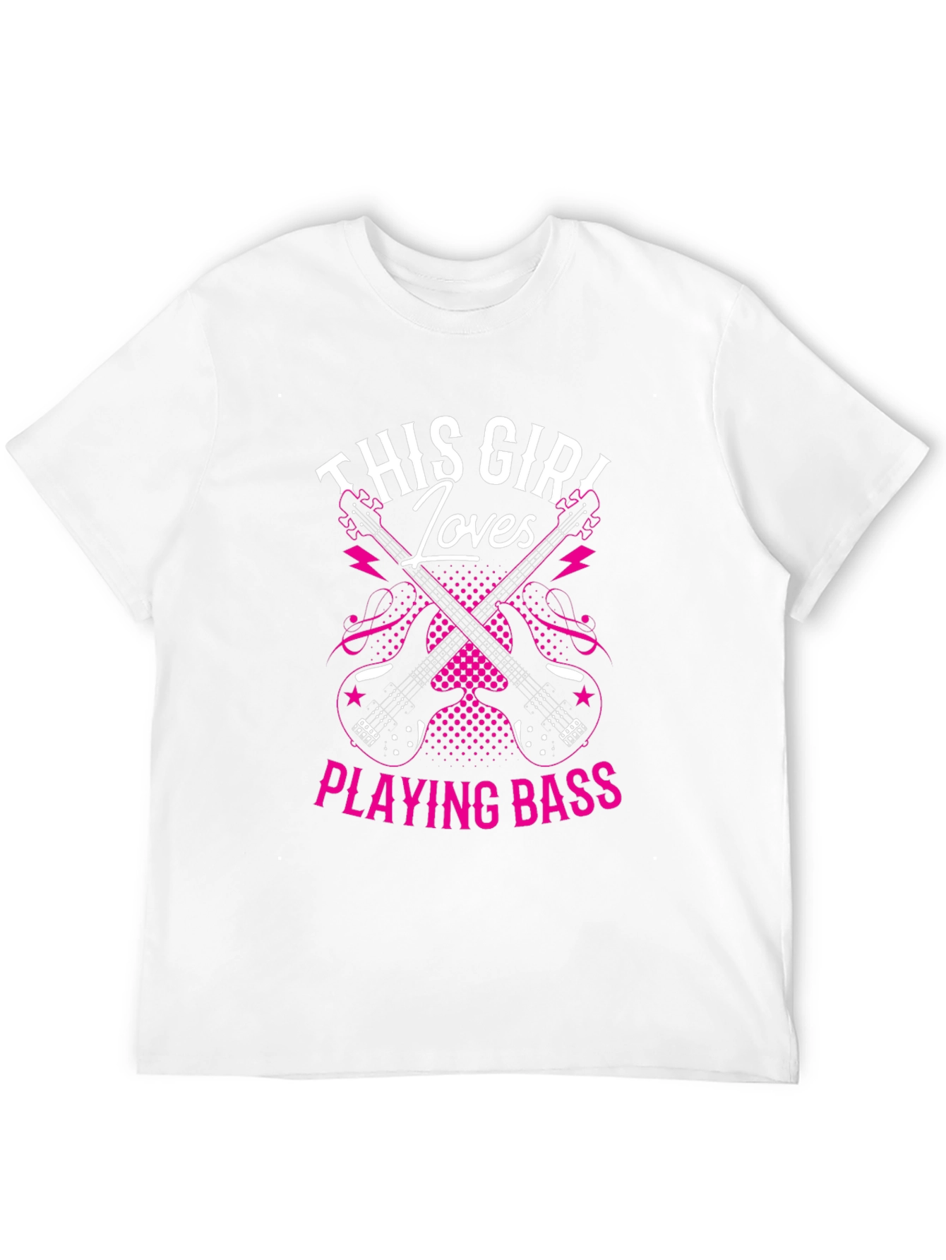 This Girl Loves Playing Bass T-Shirt