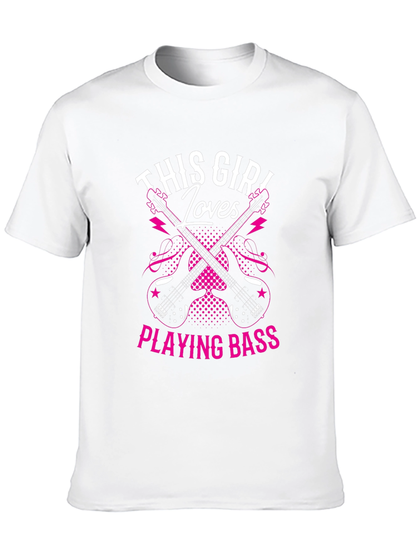 This Girl Loves Playing Bass T-Shirt