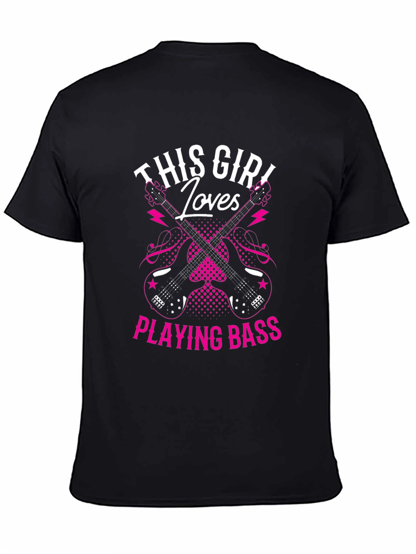 This Girl Loves Playing Bass T-Shirt