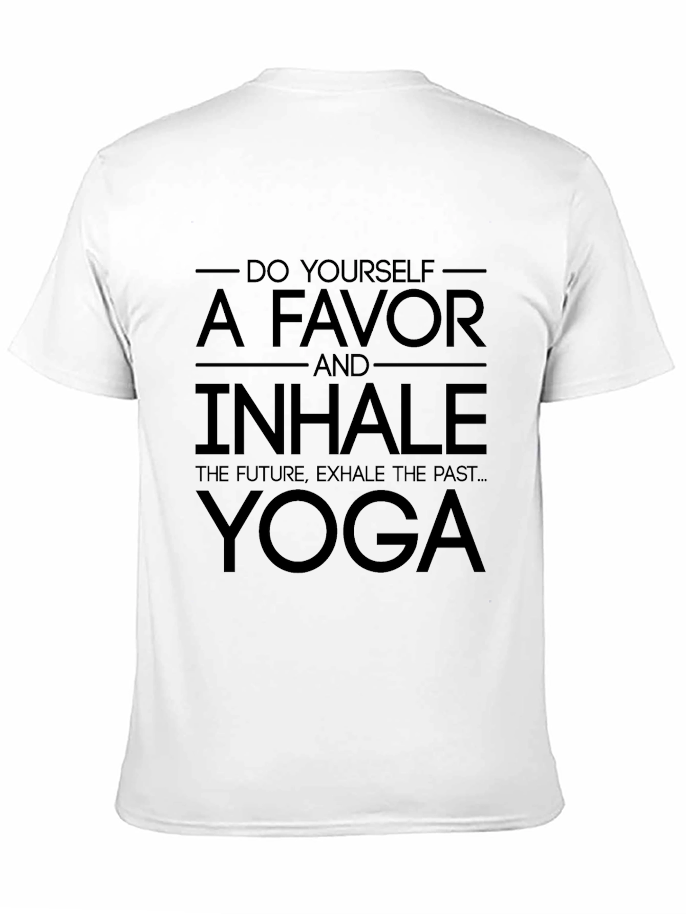 Yoga Inhale Graphic T-Shirt