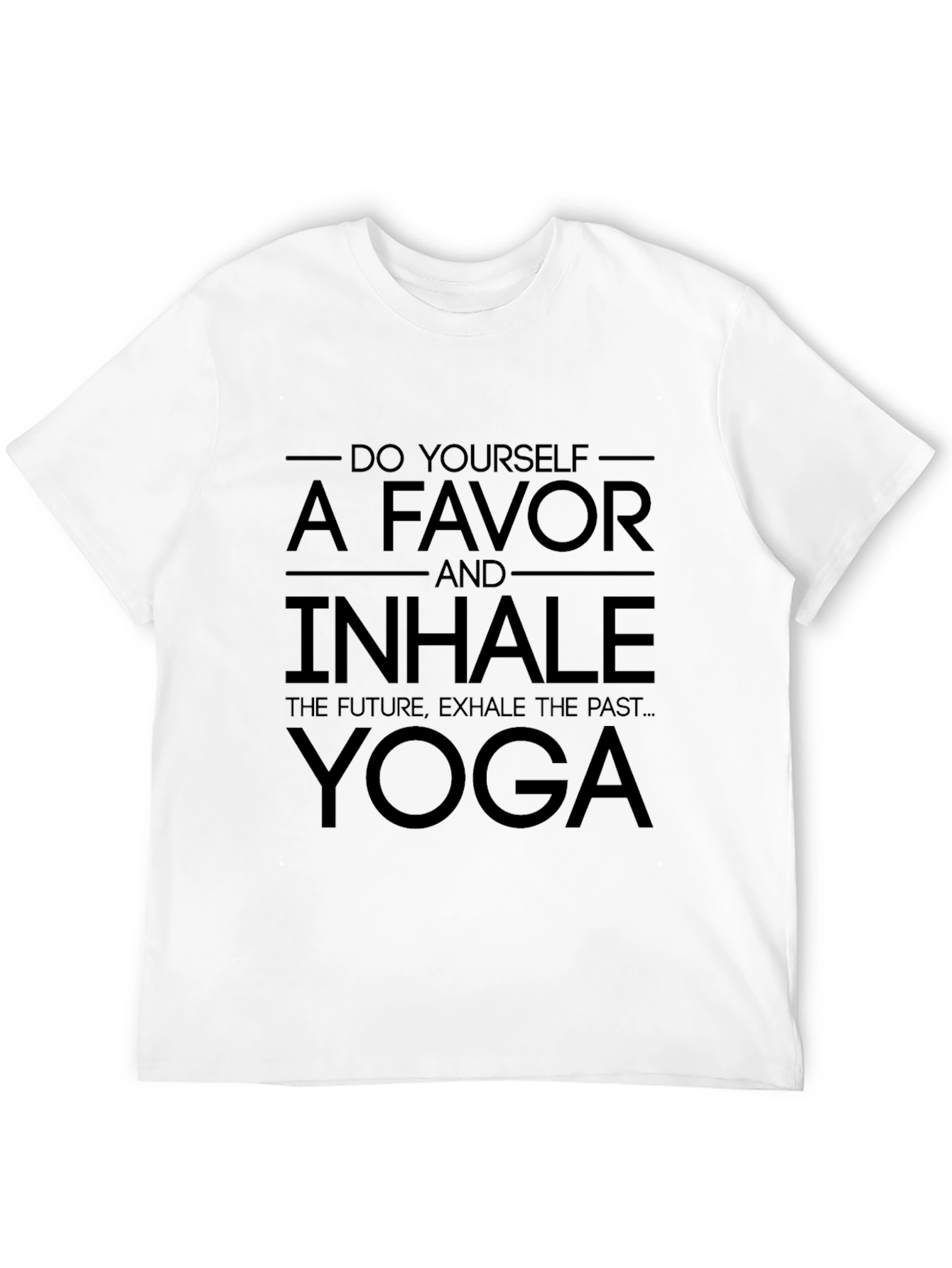 Yoga Inhale Graphic T-Shirt