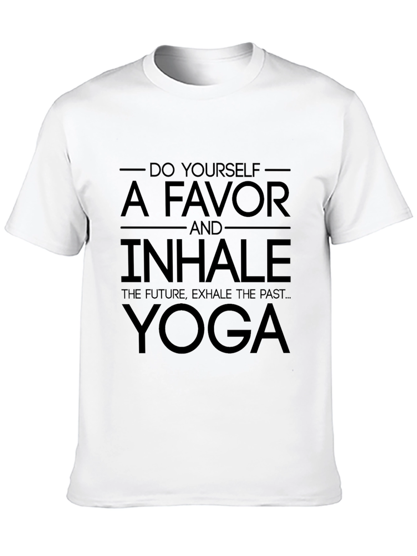 Yoga Inhale Graphic T-Shirt