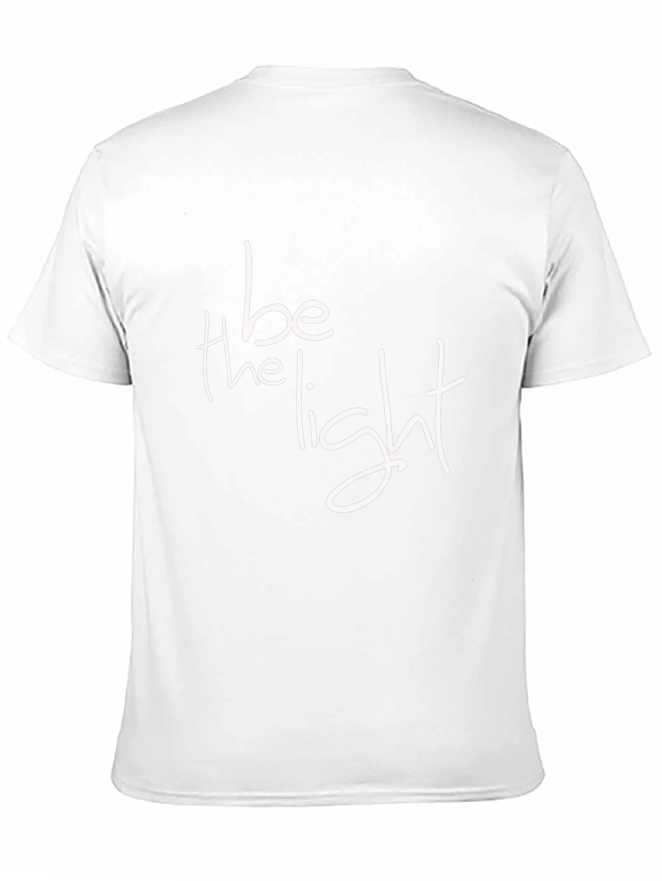 Be The Light Graphic T-Shirt - Stylish Black Tee