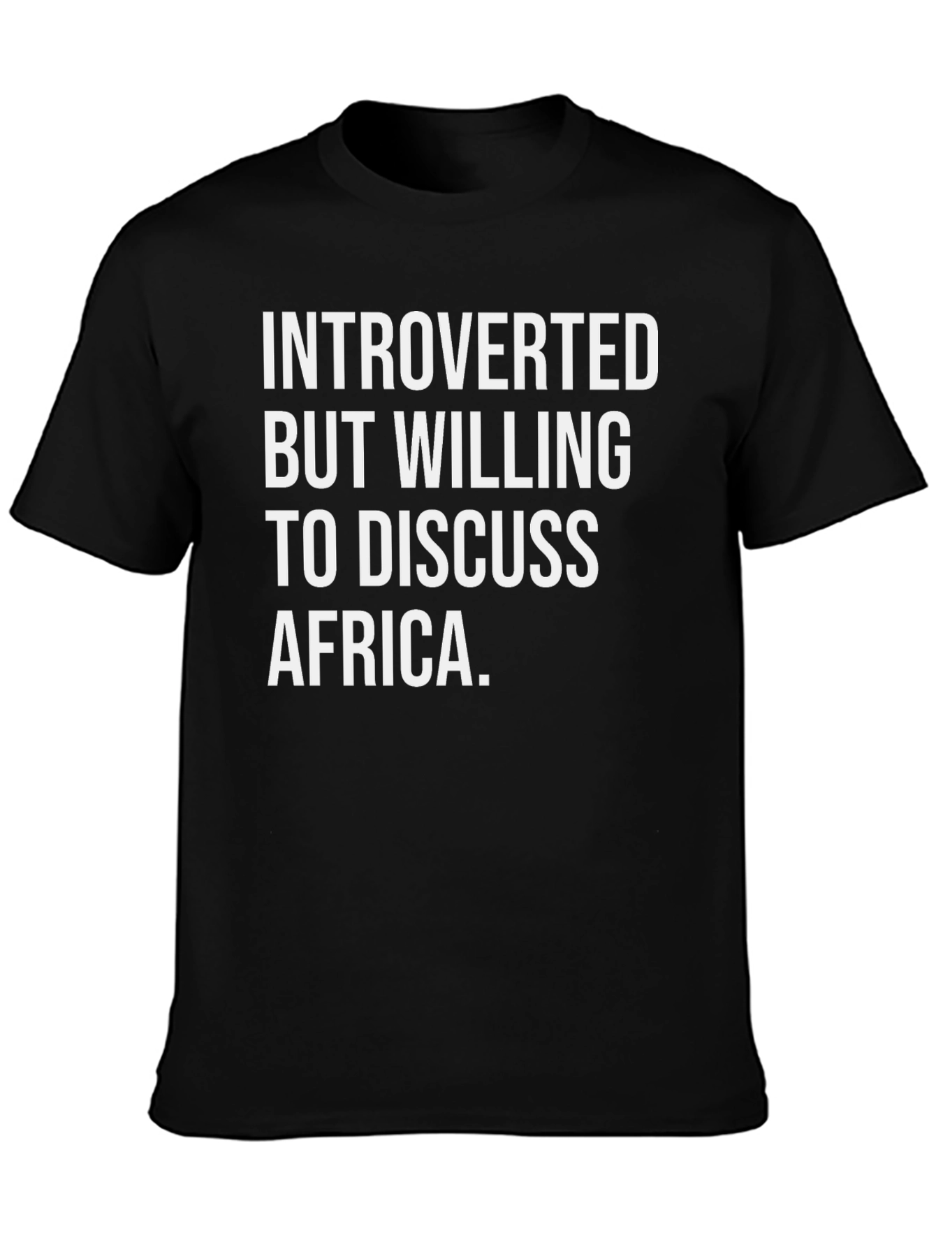 Introverted Africa T-Shirt