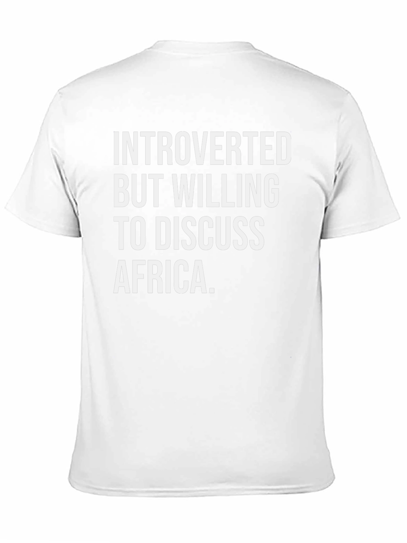 Introverted Africa T-Shirt