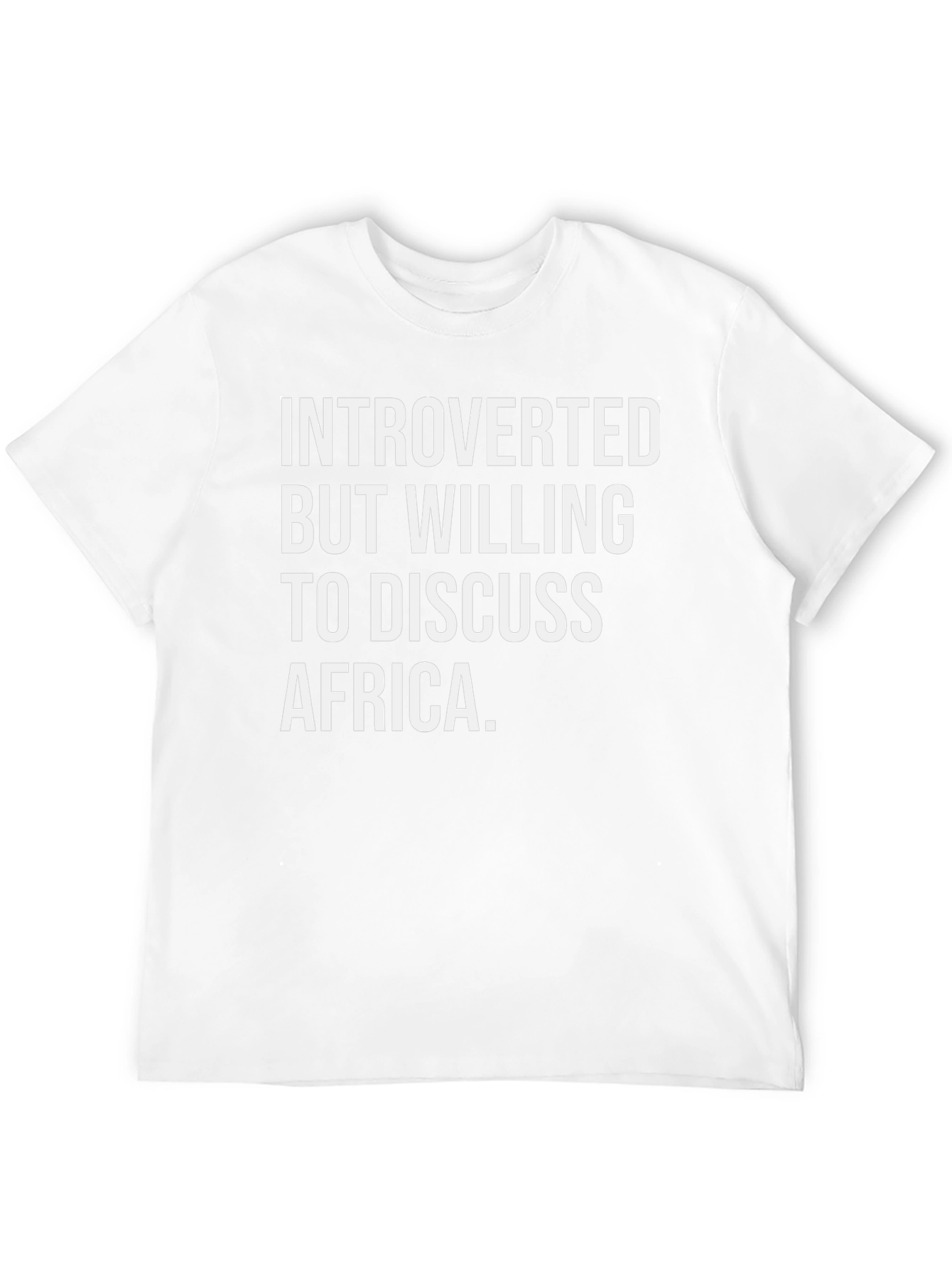 Introverted Africa T-Shirt