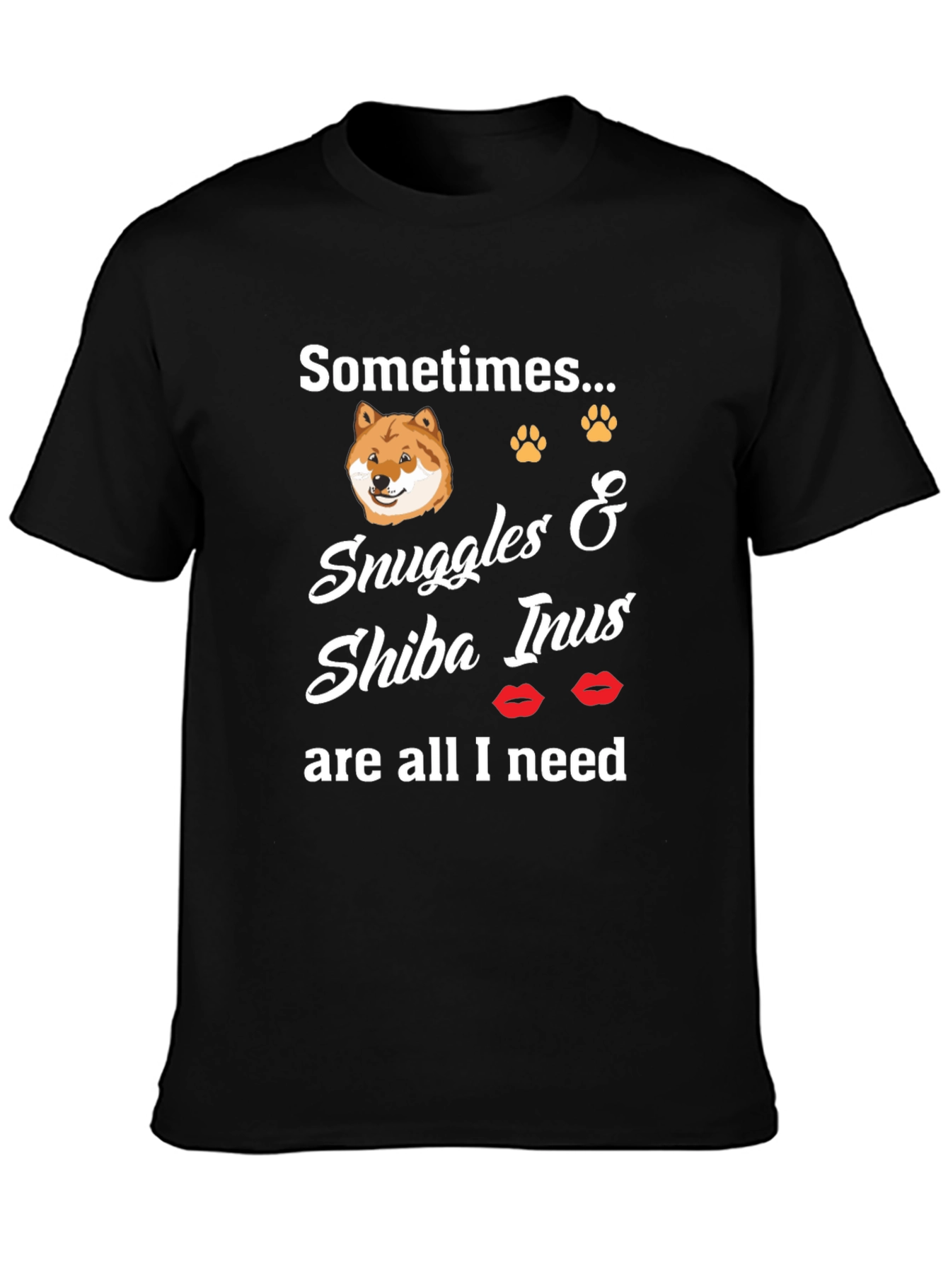 Snuggles & Shiba Inus T-Shirt