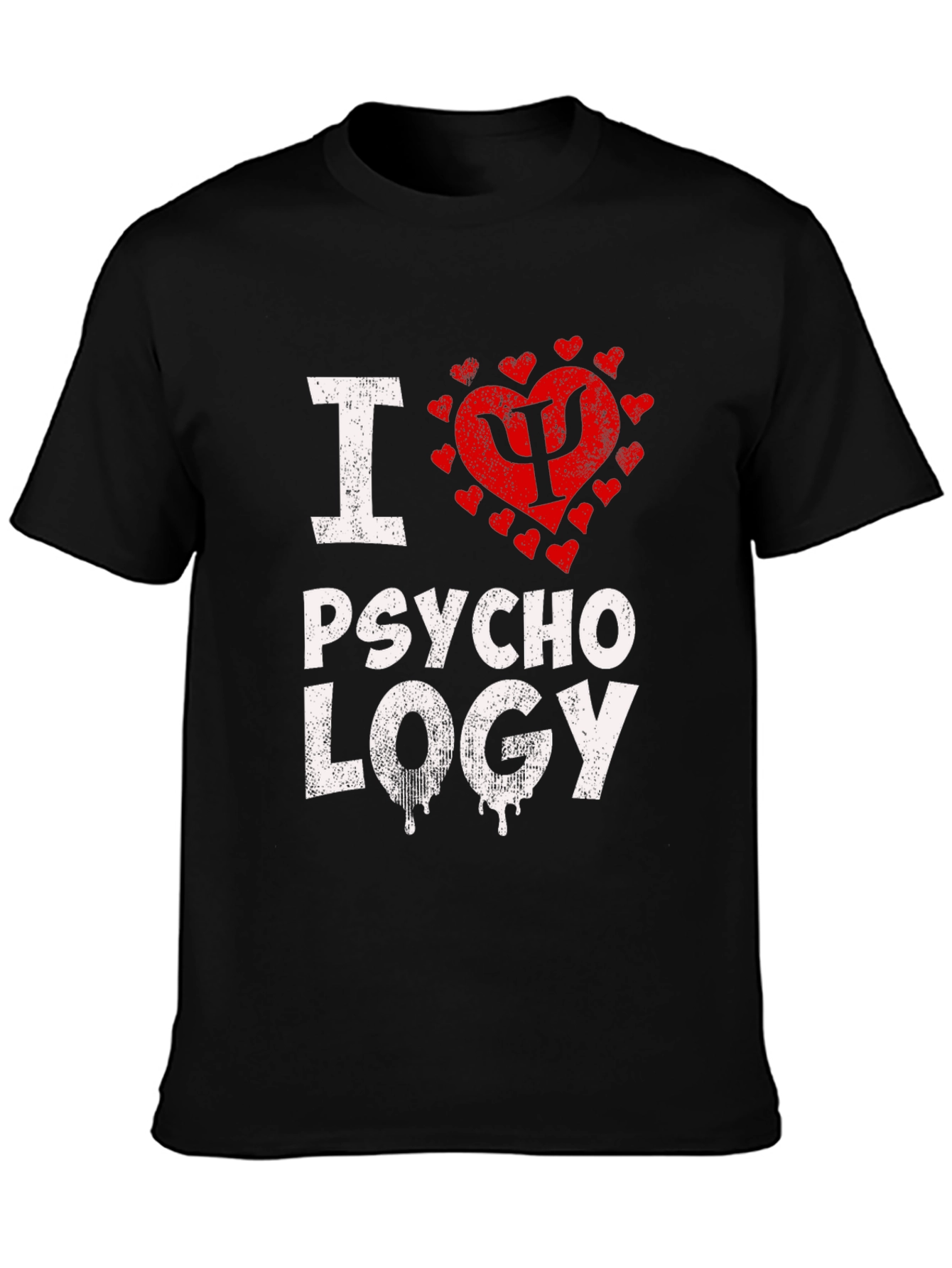 I Heart Psychology T-Shirt - Stylish & Unique Design