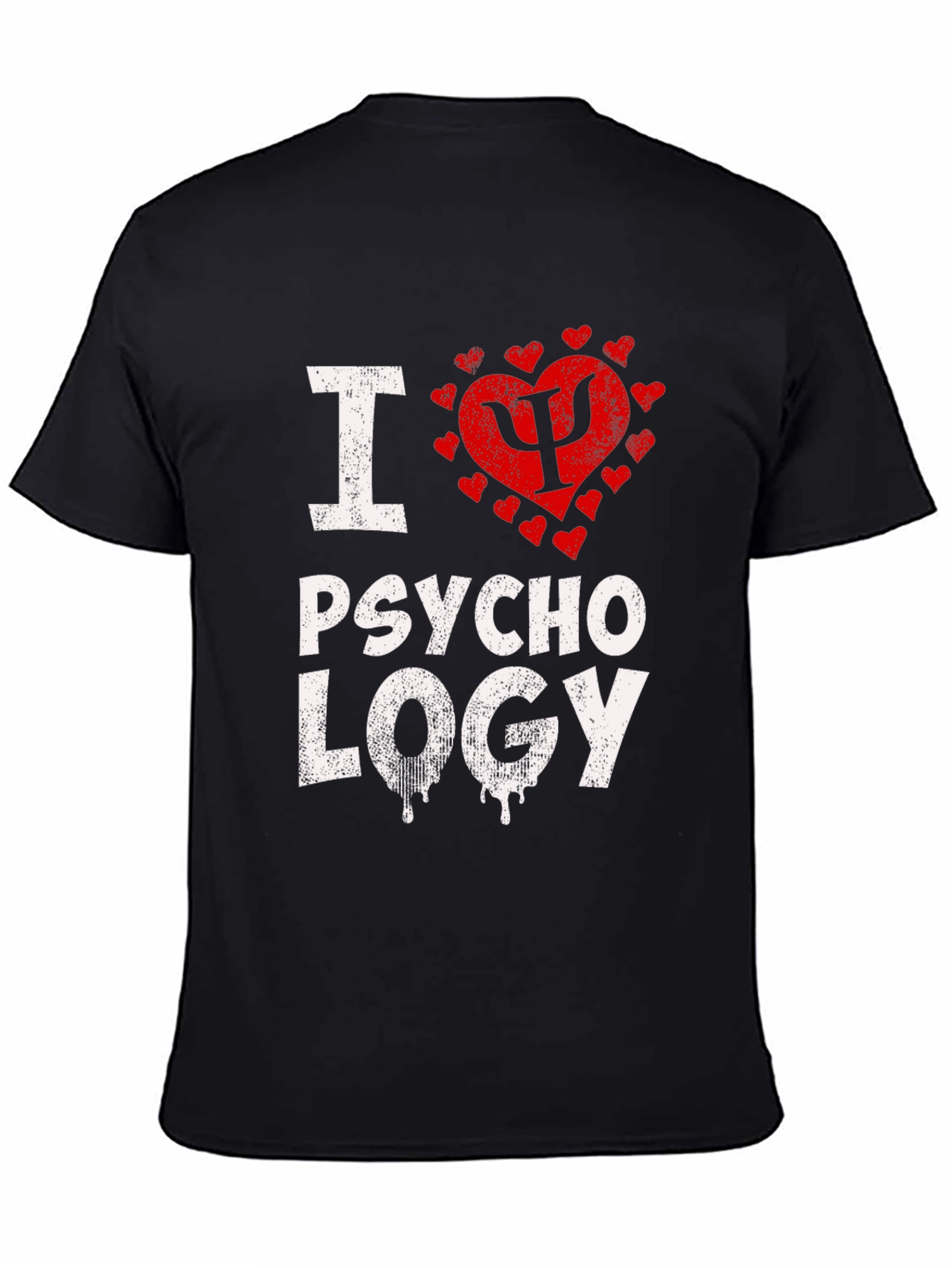 I Heart Psychology T-Shirt - Stylish & Unique Design