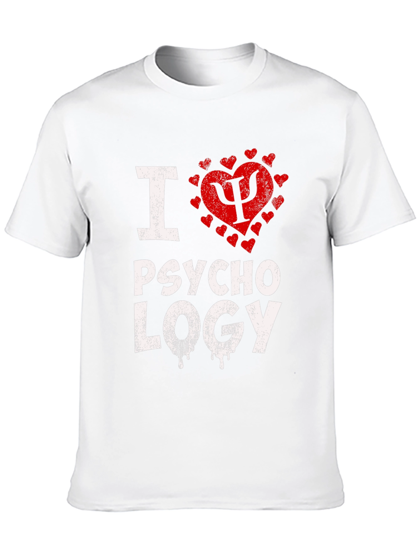I Heart Psychology T-Shirt - Stylish & Unique Design