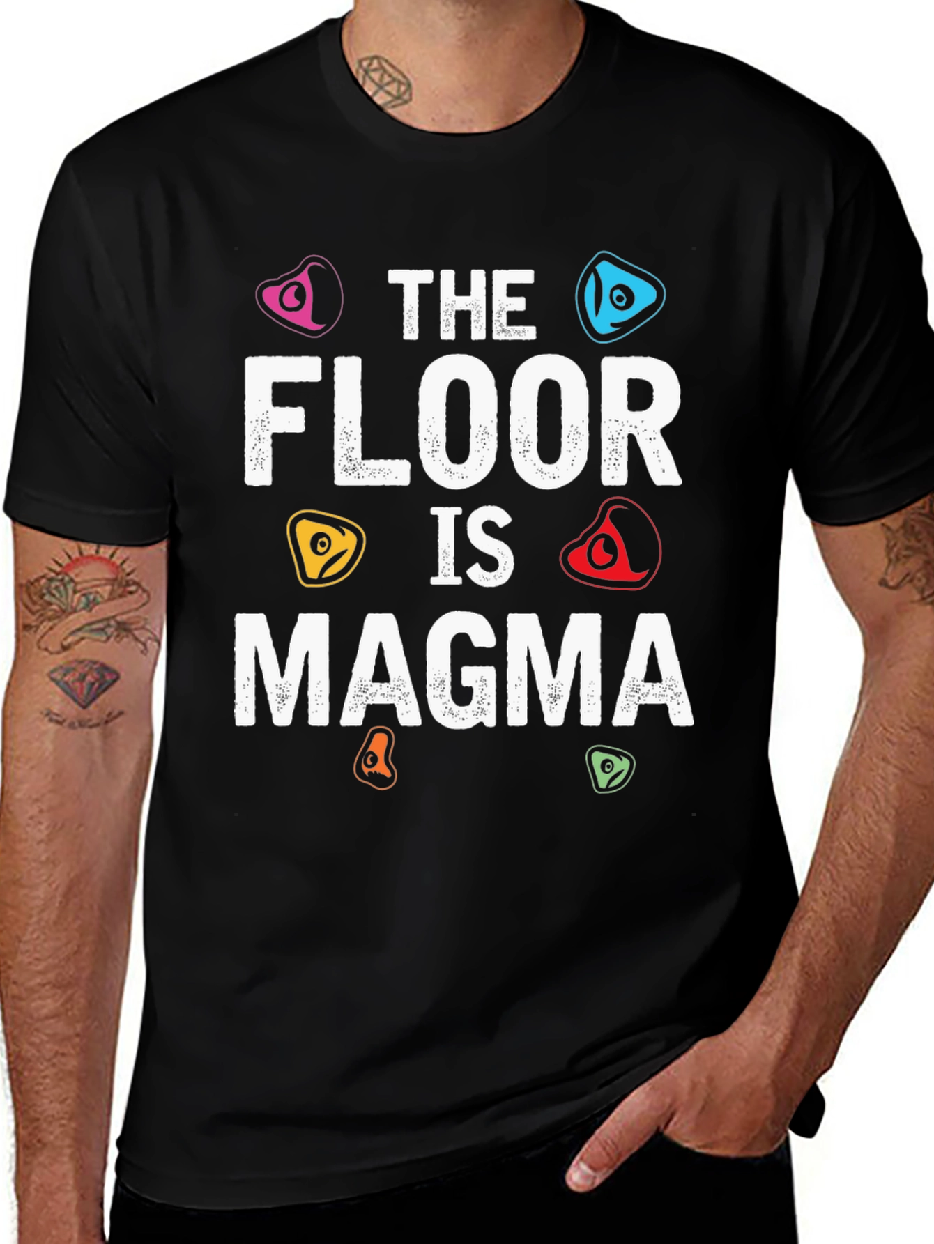 The Floor Is Magma Climbing T-Shirt